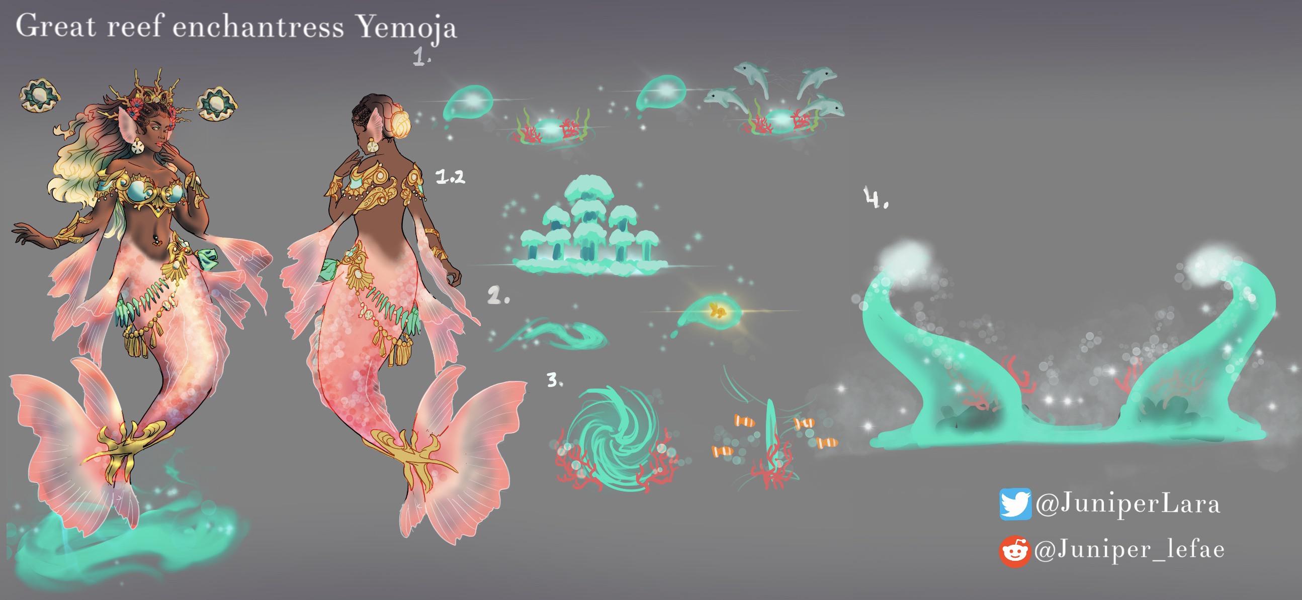 Yemoja (Smite Wallpapers