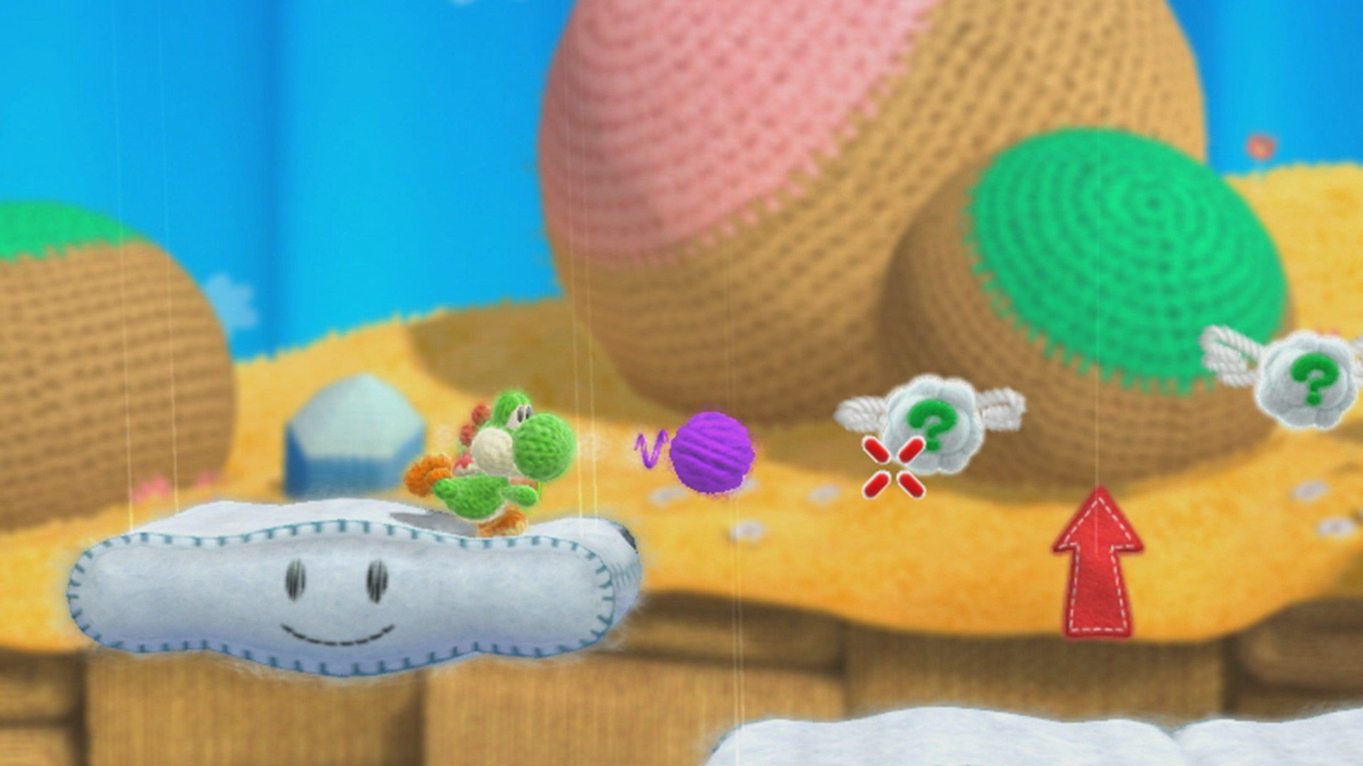 Yoshi's Woolly World Wallpapers