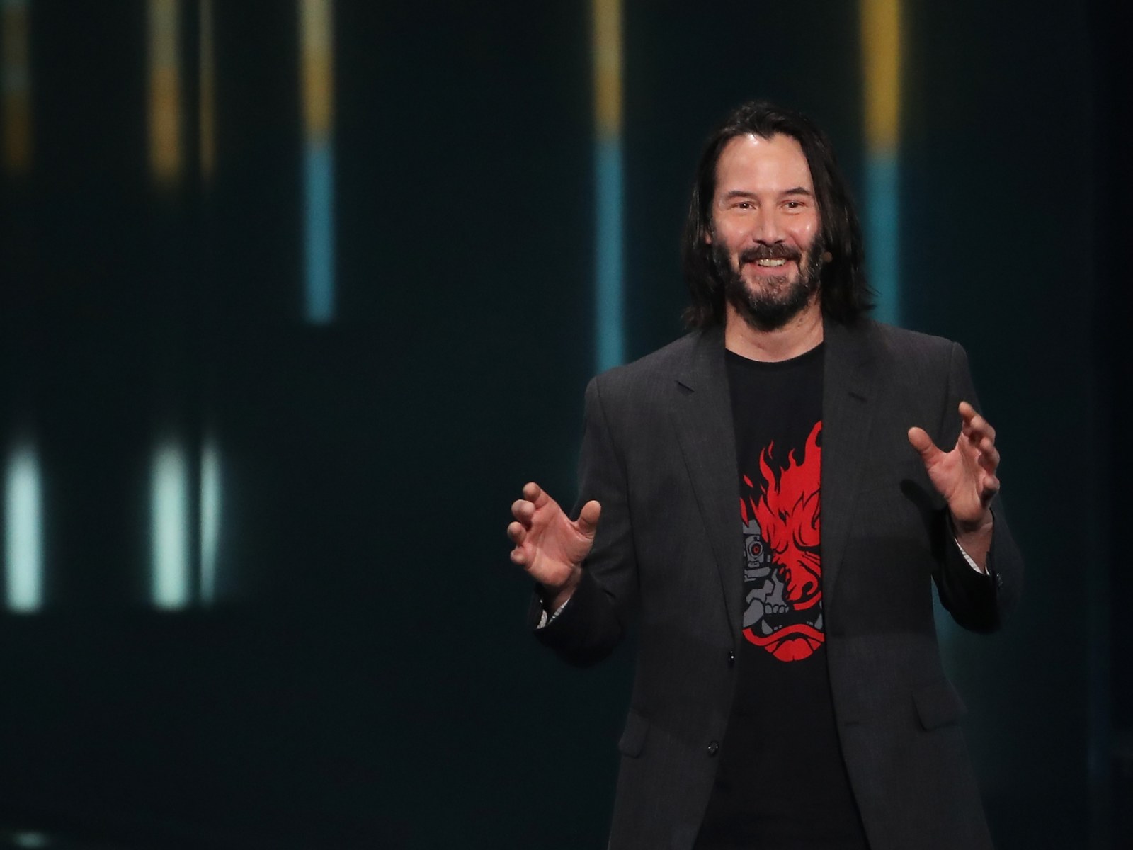 You're Breathtaking Keanu Reeves Cyberpunk 2077 Wallpapers