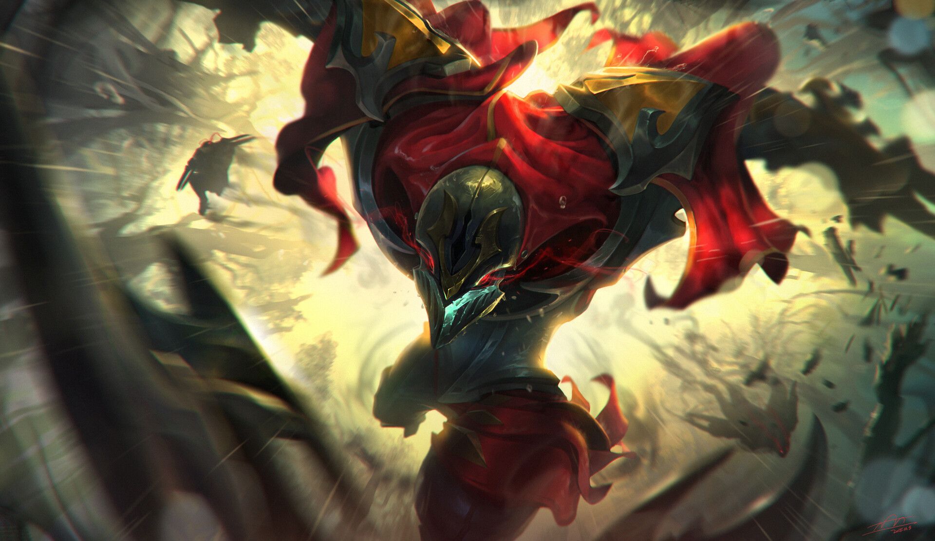 Zed League Of Legends Digital Wallpapers