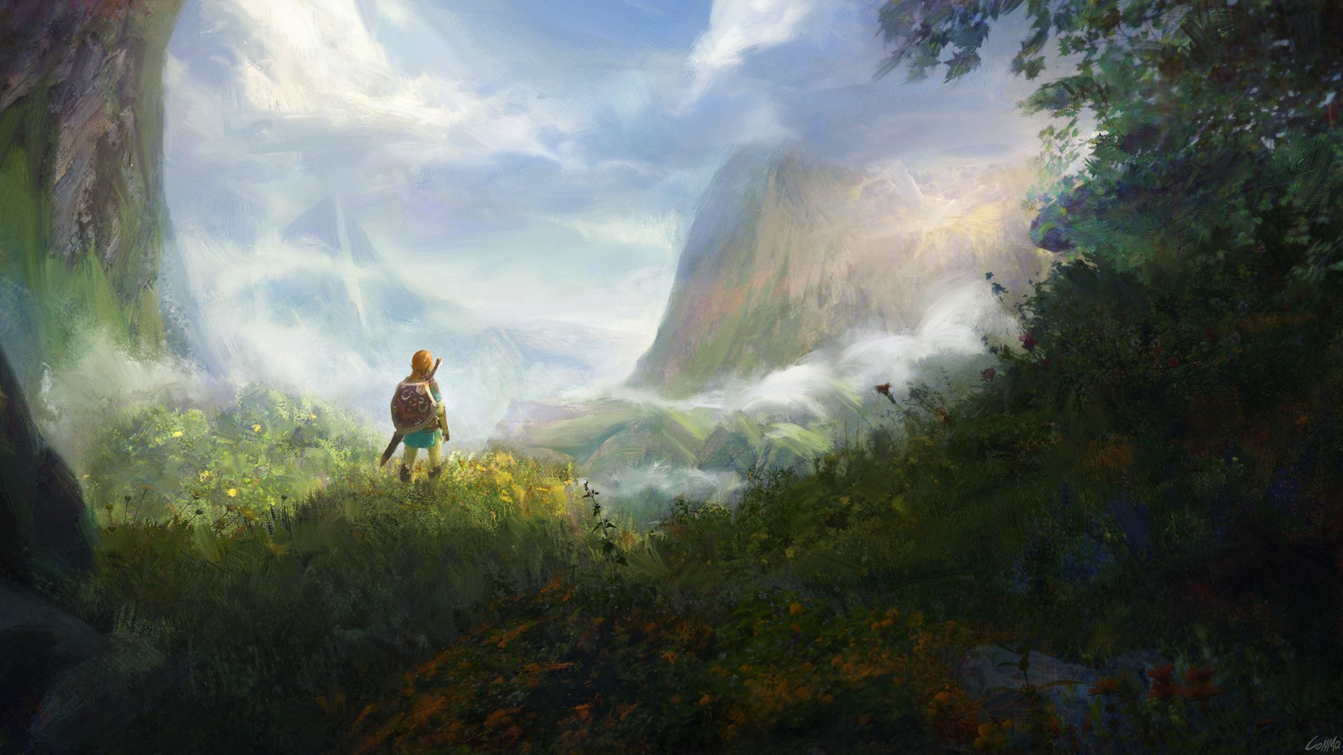 zelda landscape Wallpapers