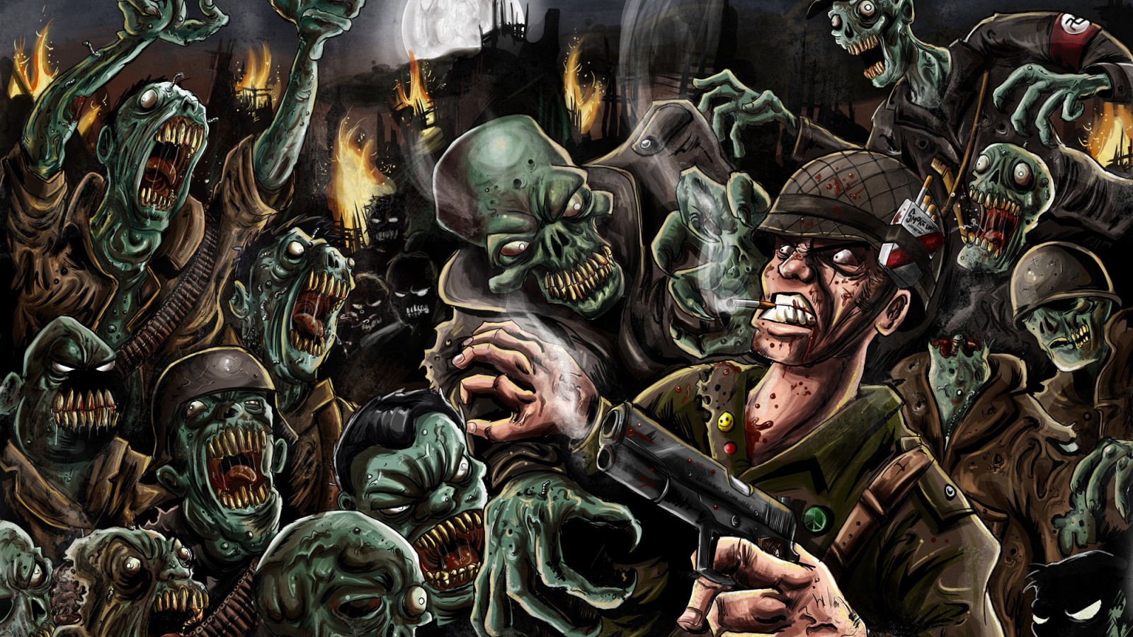 Zombies in Call of Duty Black Ops Cold War Wallpapers