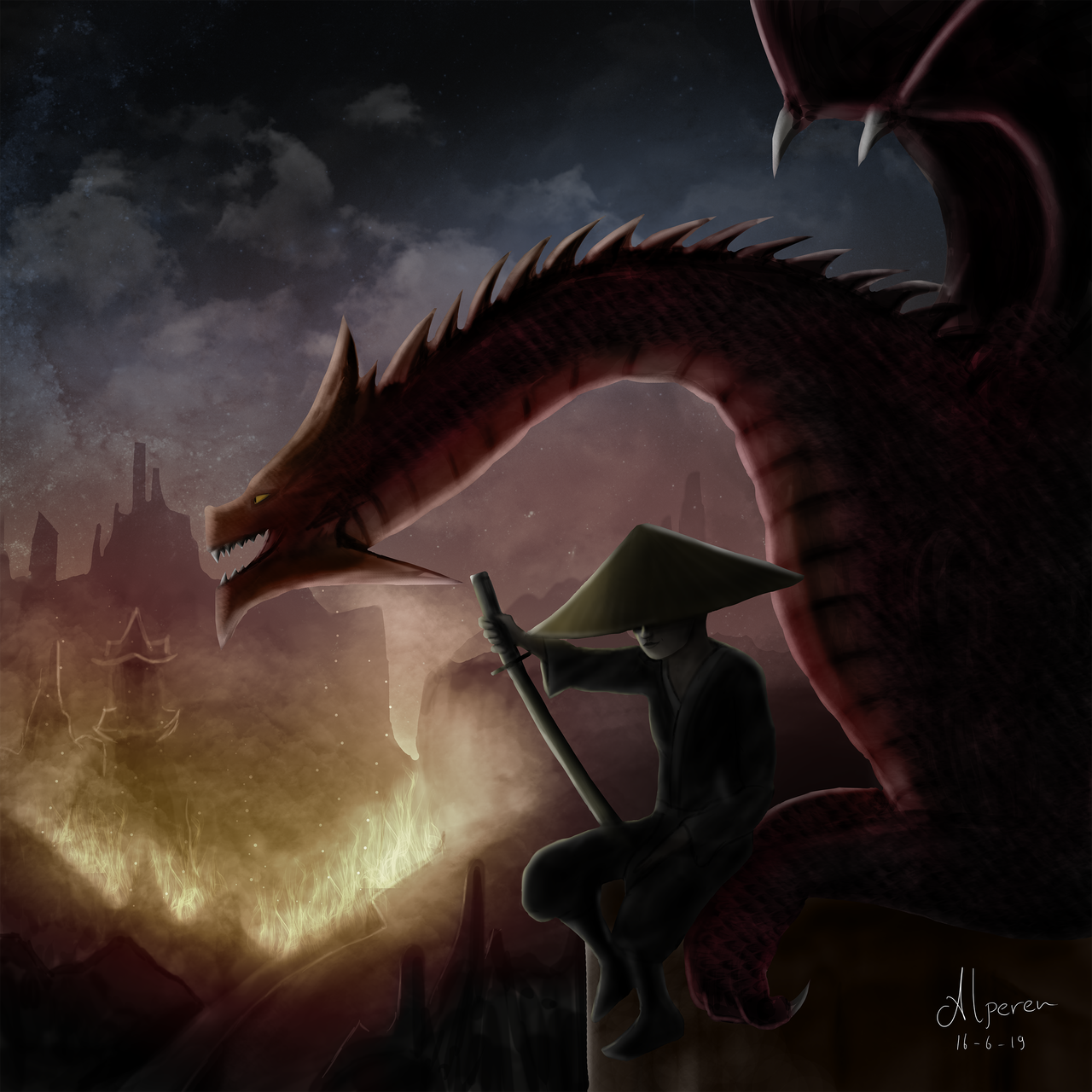 A Loyal Dragon Artistic
 Wallpapers