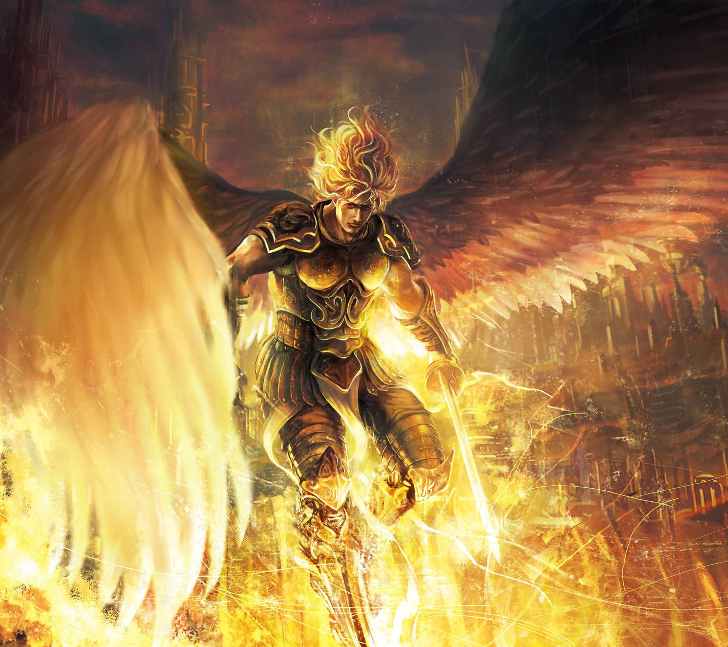 Angel Warrior Arrive
 Wallpapers