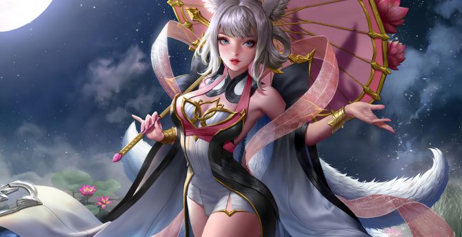 Anime Elf Fantasy Artwork
 Wallpapers