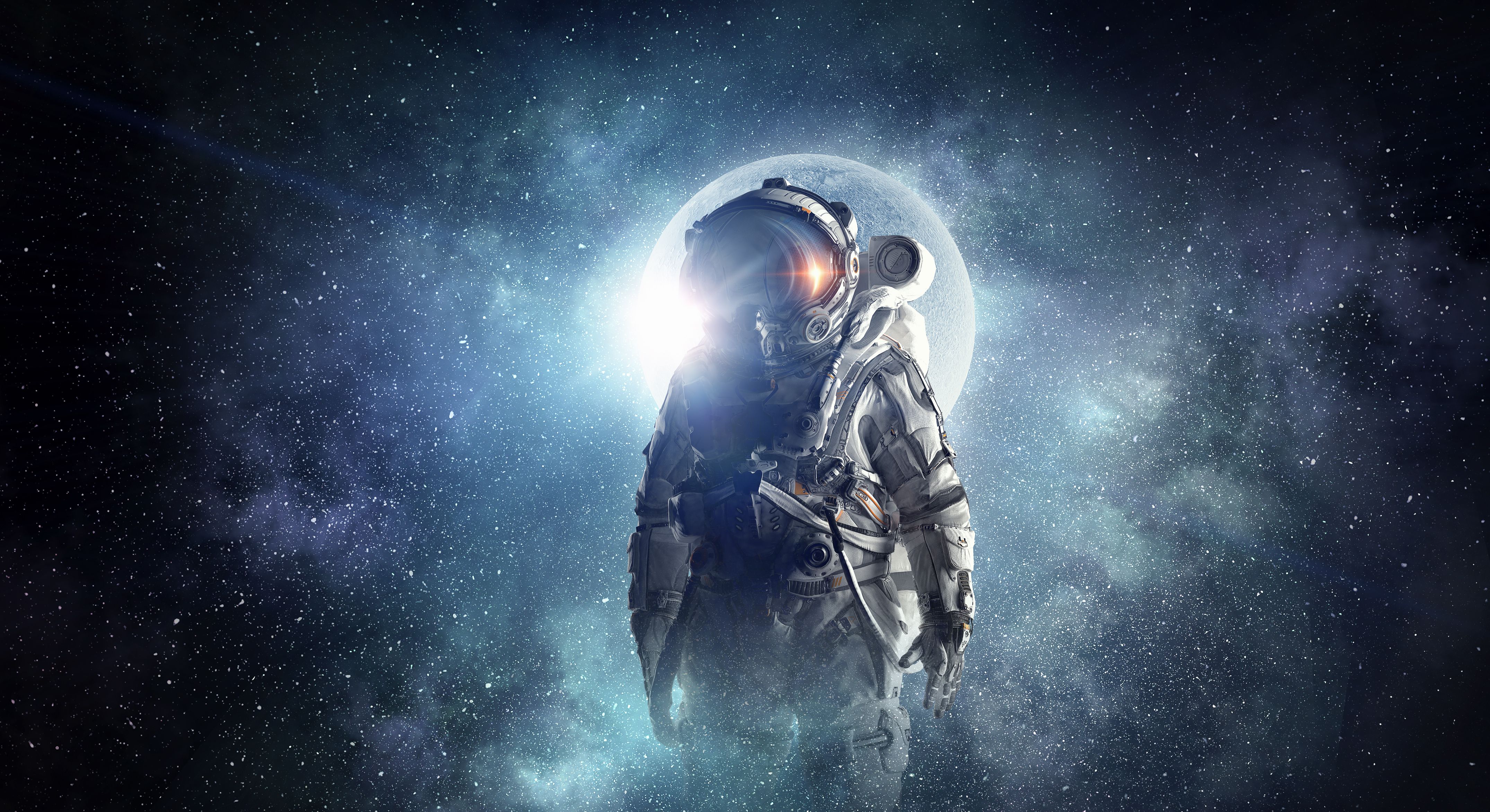 Astronaut In Space
 Wallpapers