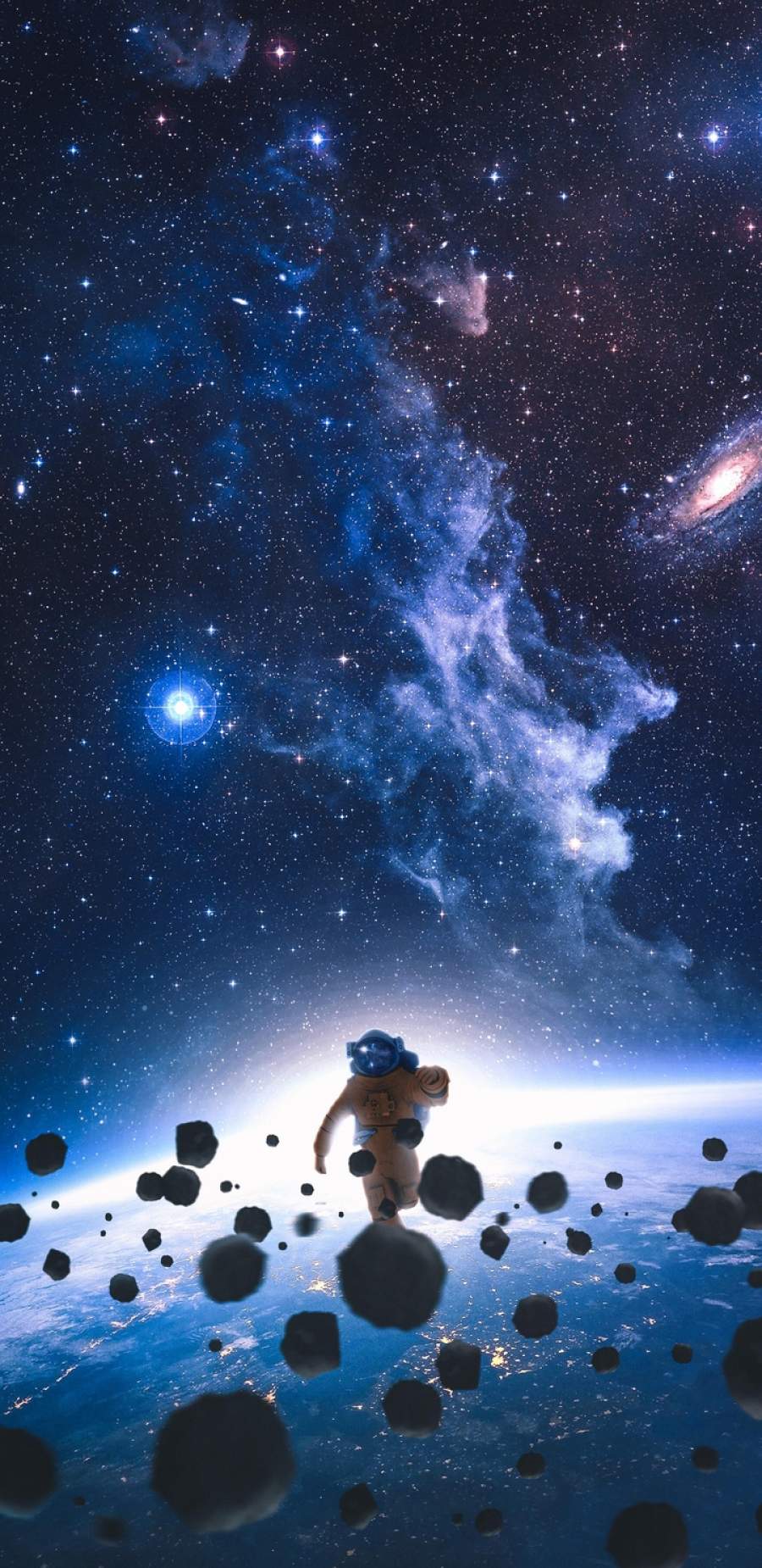 Astronaut In Space
 Wallpapers