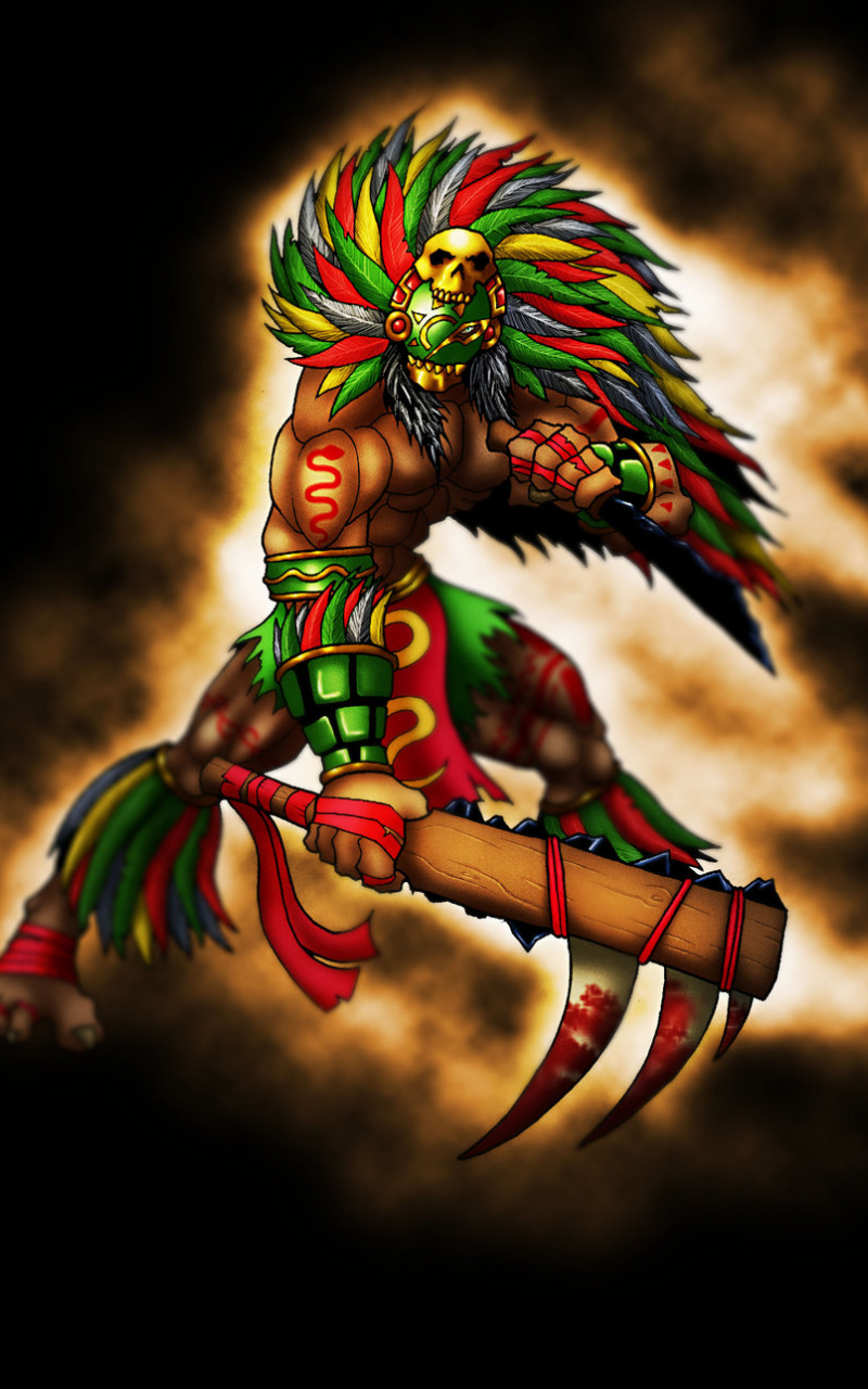 Aztec Warrior
 Wallpapers