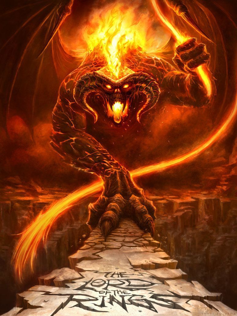 Balrog Vs Gandalf Lord Of The Rings
 Wallpapers