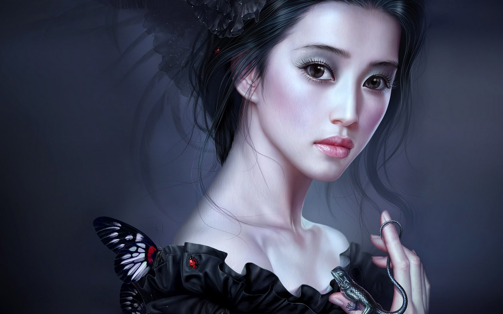 Beautiful Girl Fantasy Art
 Wallpapers