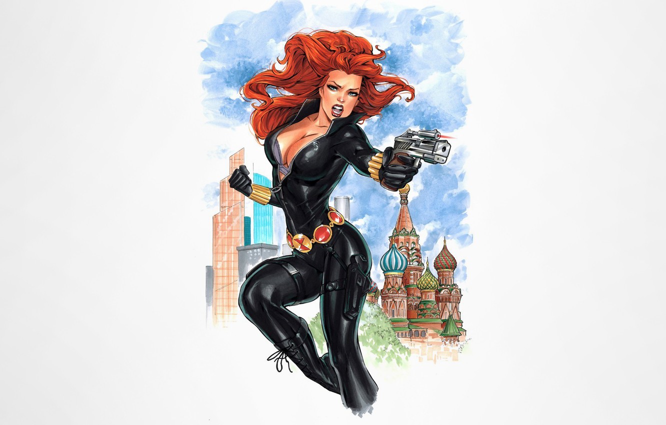 Black Widow Fantasy Art
 Wallpapers