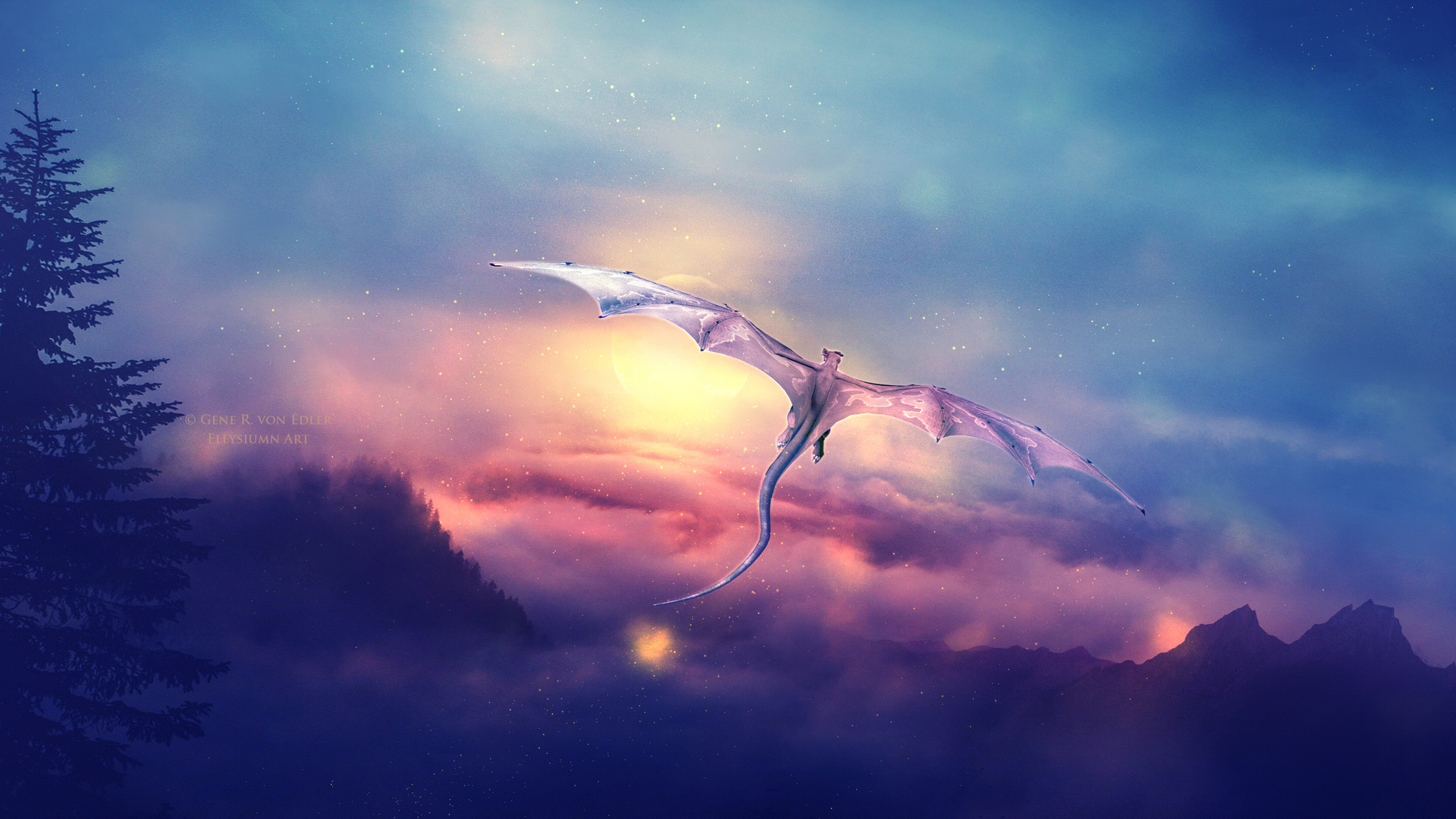 Coastline Dragon Flying
 Wallpapers