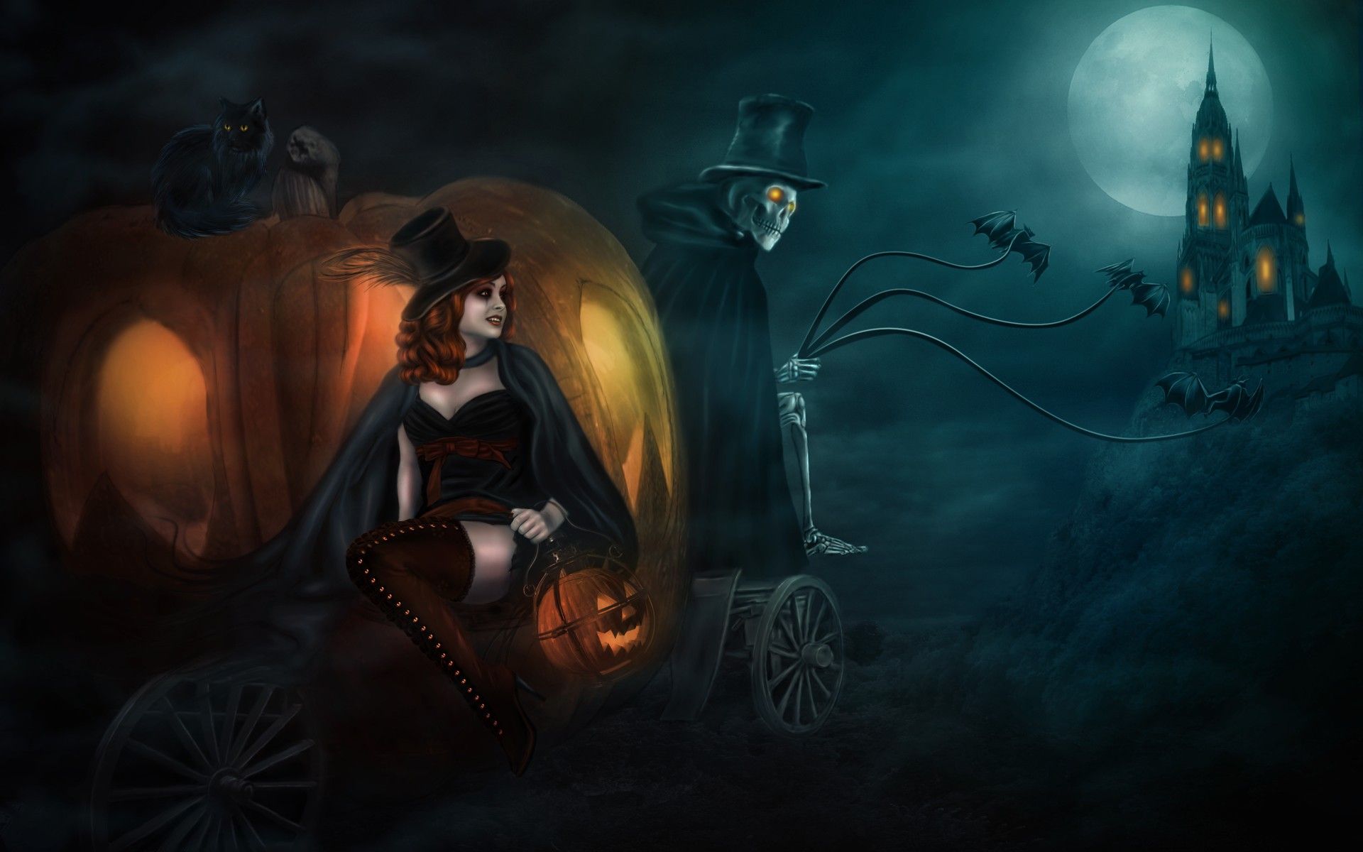 Creepy Woman Witch
 Wallpapers