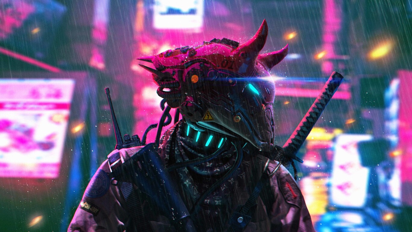 Cyberpunk Science Fiction Futuristic City And Police
 Wallpapers