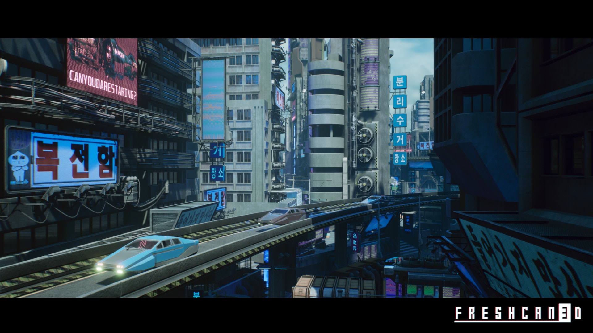 Cyberpunk Science Fiction Futuristic City And Police
 Wallpapers