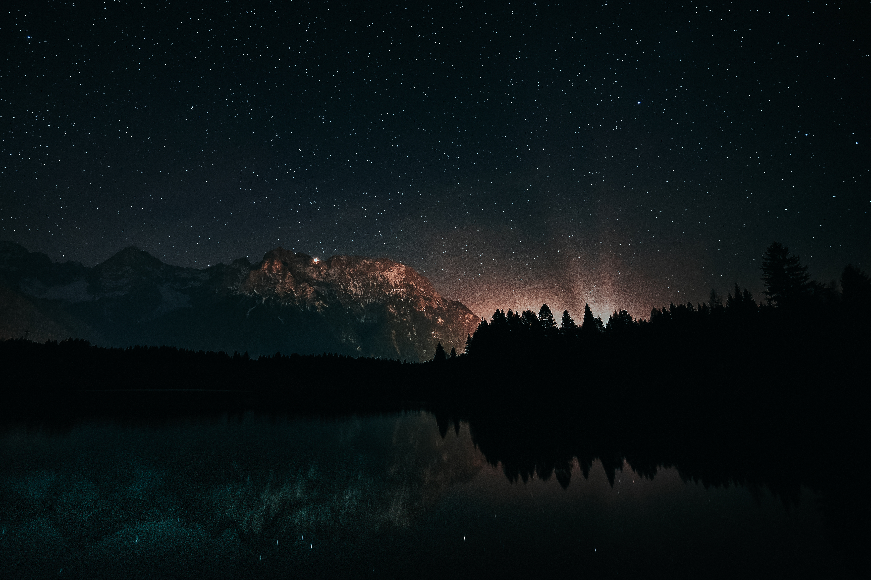 Dark Night Landscape
 Wallpapers