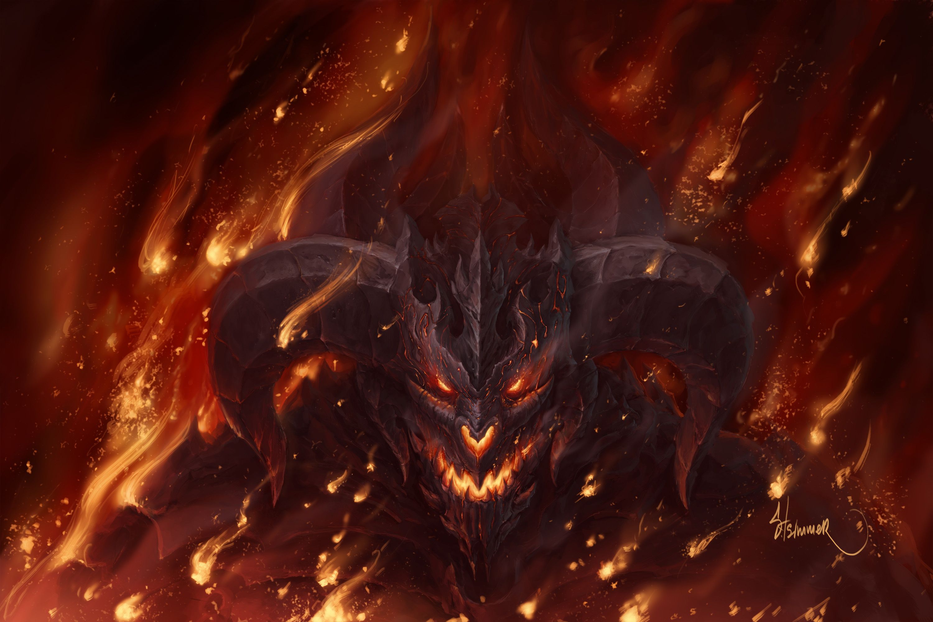 Demon Fire Wallpapers