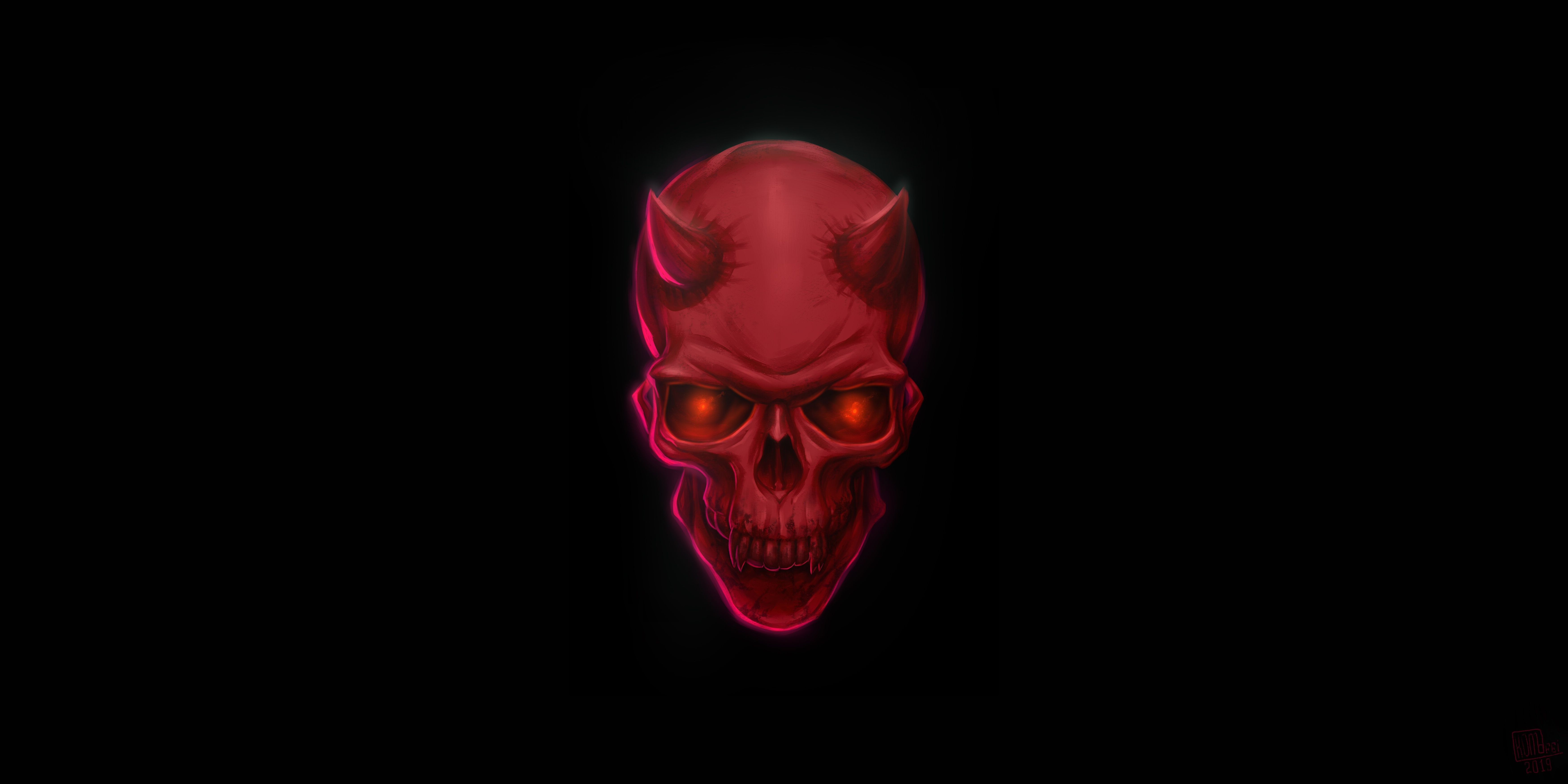 Demon Skull Wallpapers