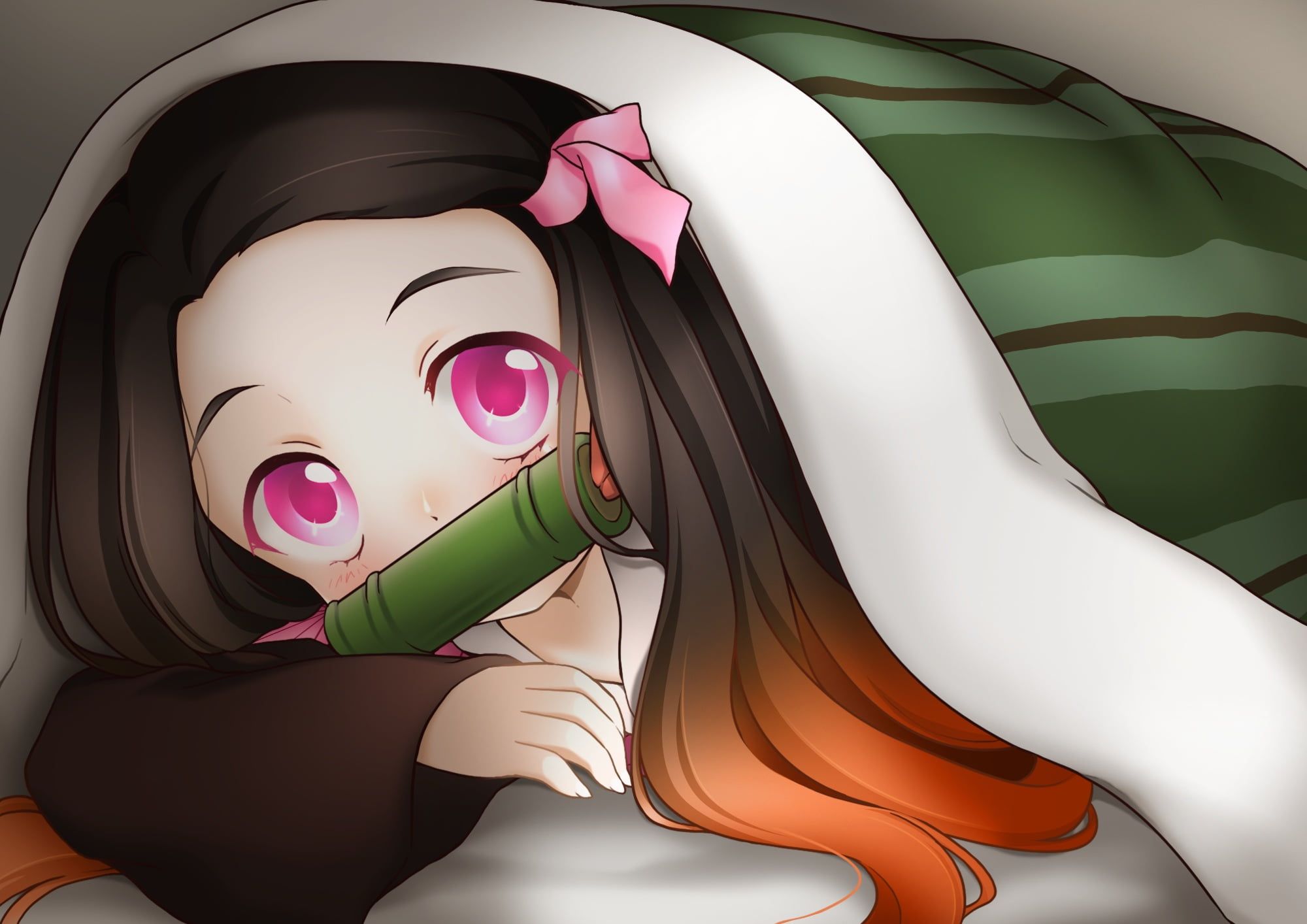 Demon Slayer Nezuko Cute Wallpapers