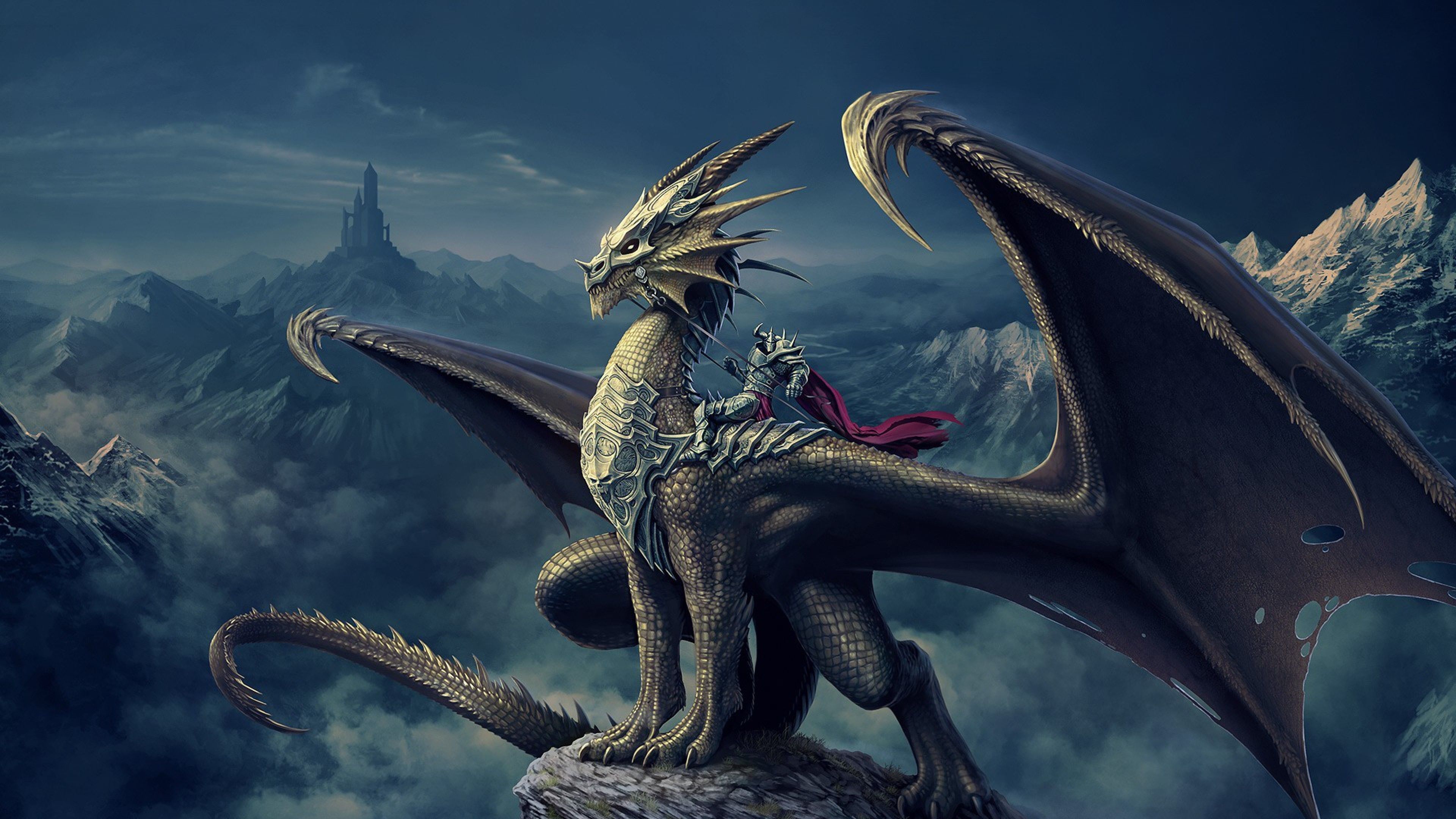 Dragon Artwork 4K
 Wallpapers