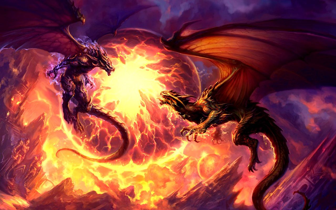 Dragon Battle Wallpapers