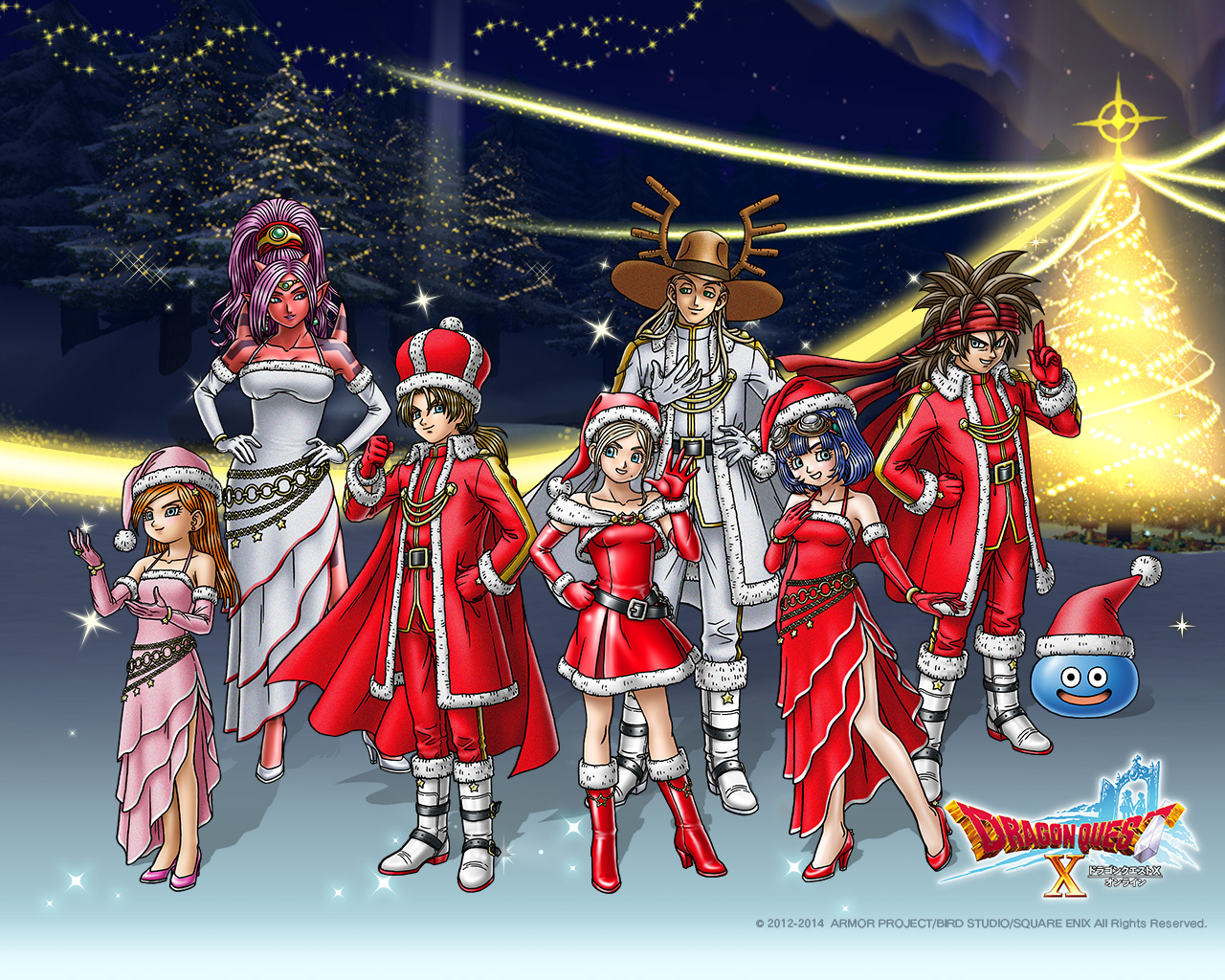 Dragon Christmas
 Wallpapers