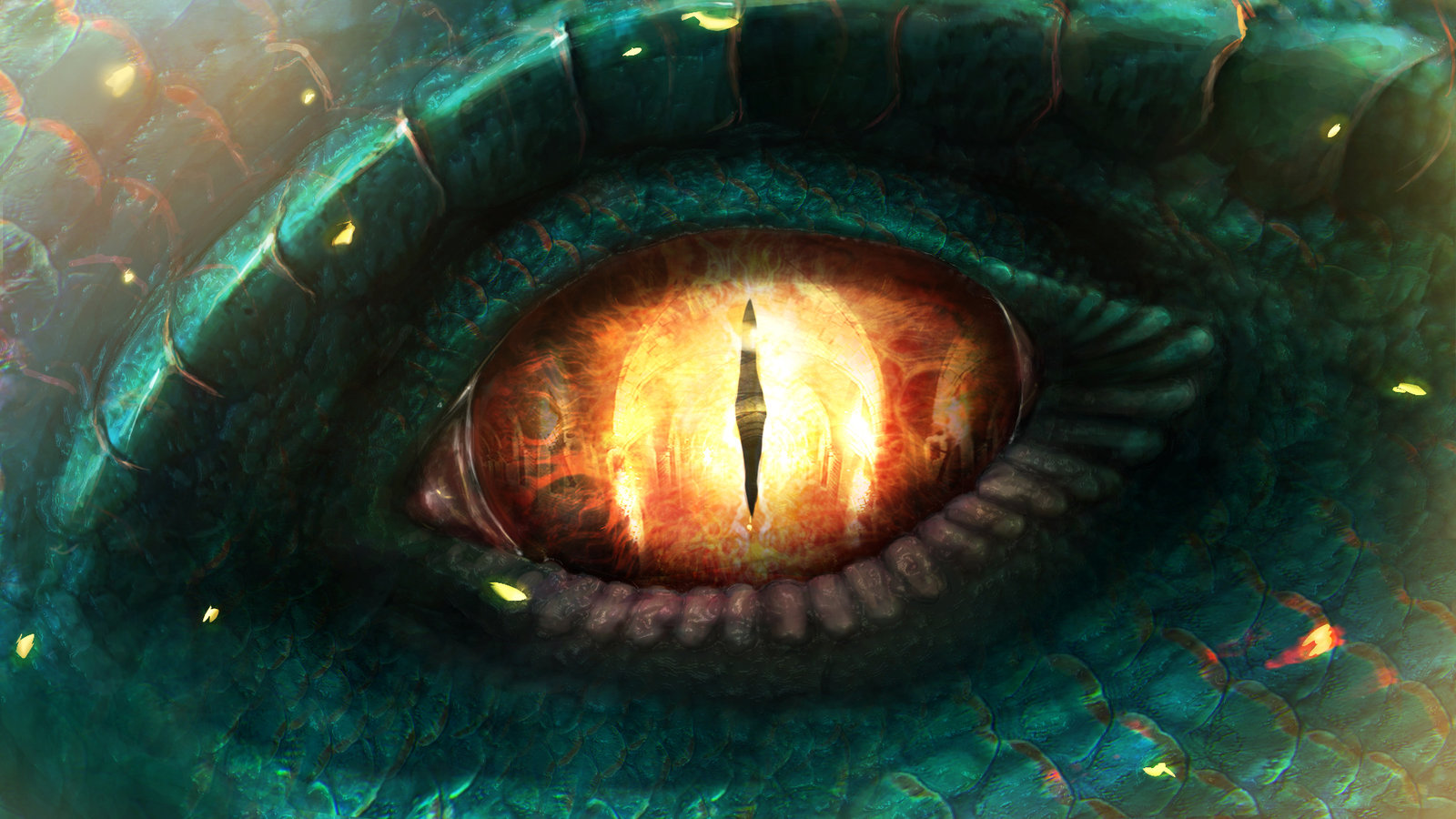 Dragon Eye 3D Wallpapers