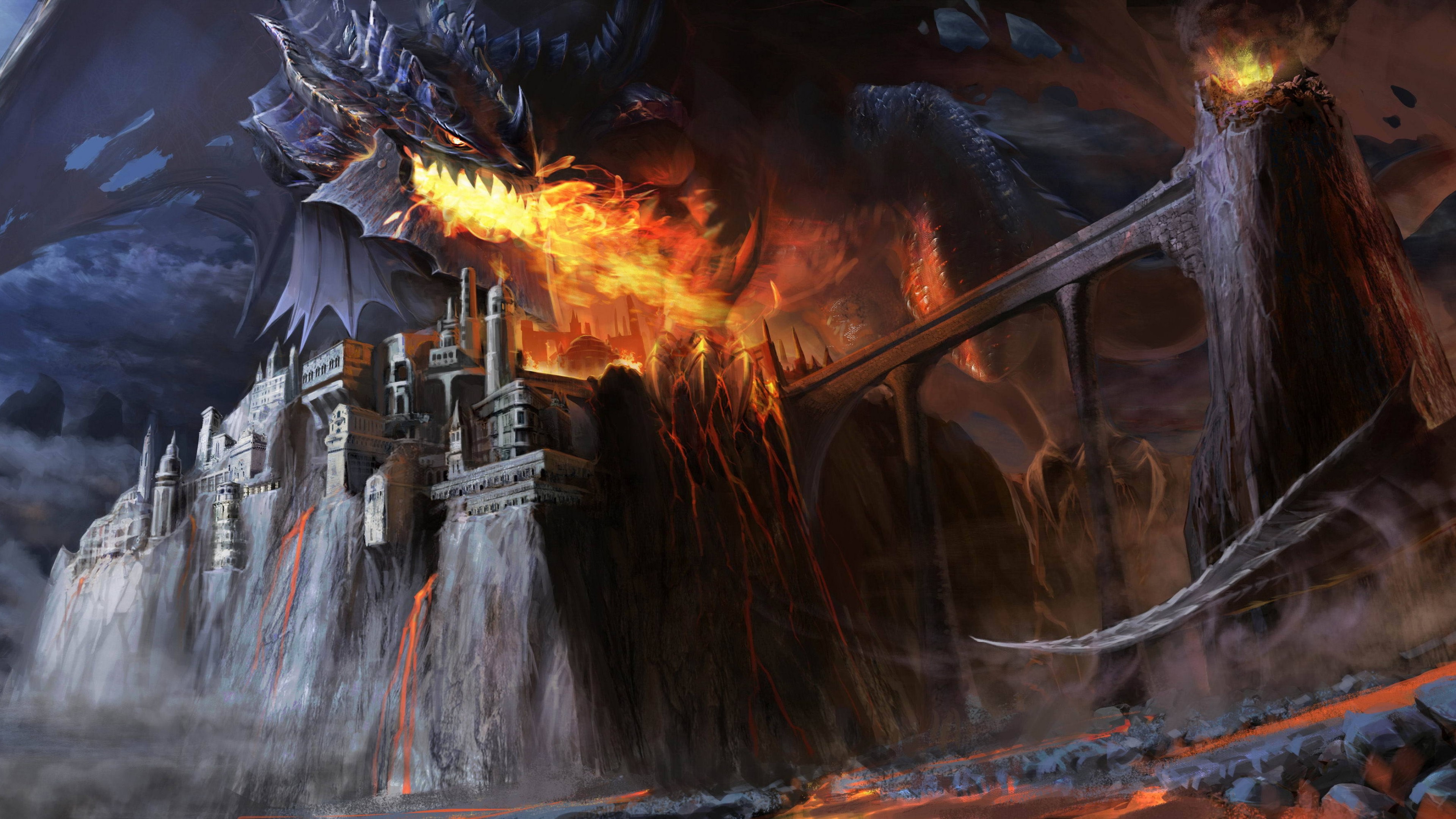 Dragon Fire Art
 Wallpapers