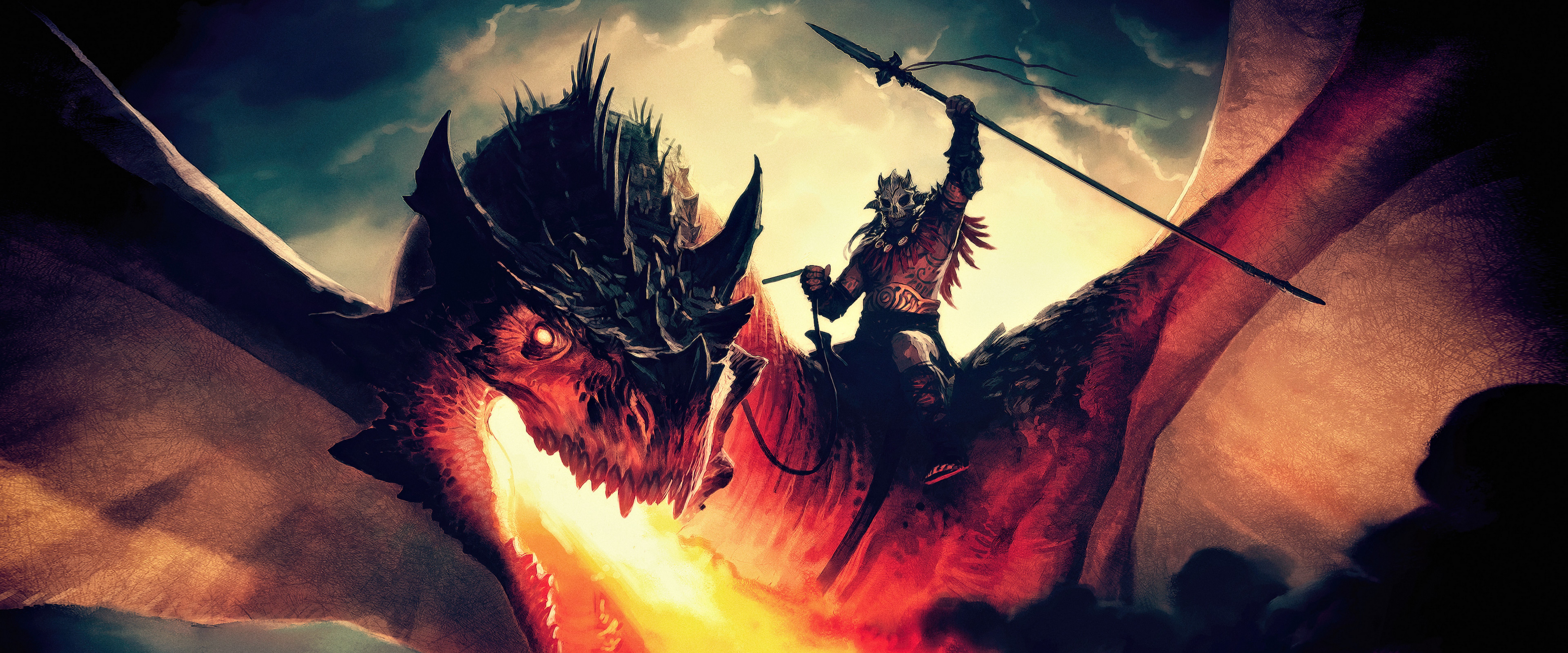 Dragon Fire Art
 Wallpapers