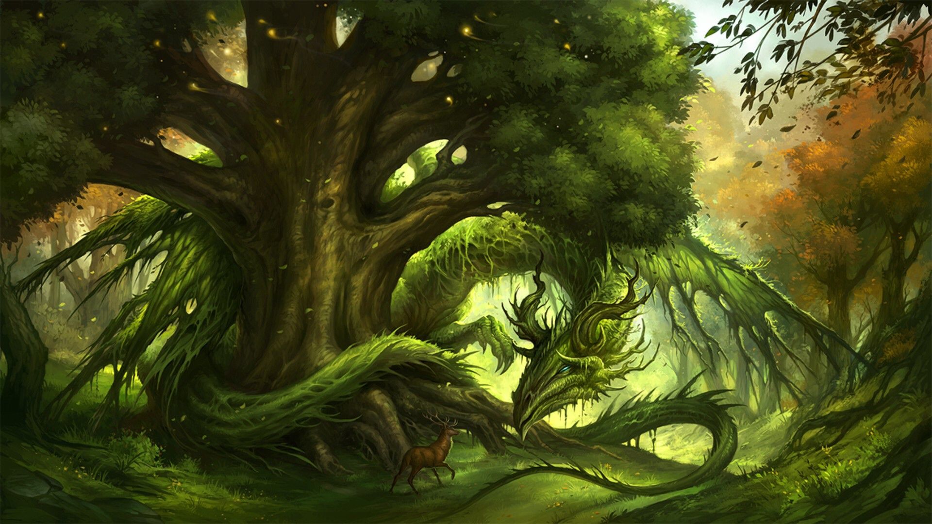 Dragon Forest Wallpapers