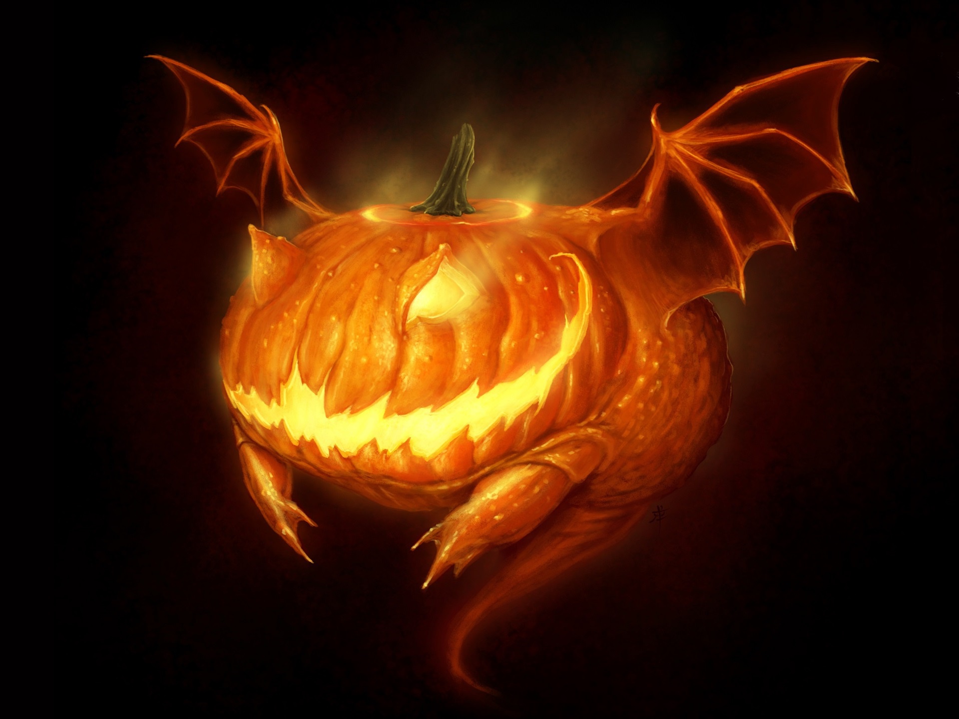 Dragon Halloween
 Wallpapers