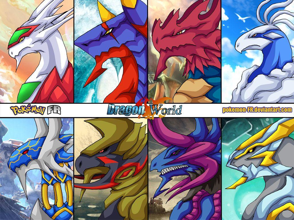 Dragon Type Pokemon
 Wallpapers