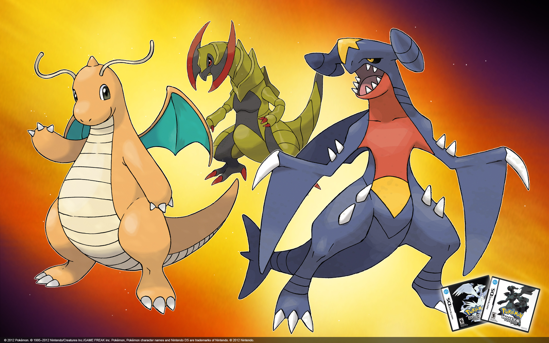 Dragon Type Pokemon
 Wallpapers