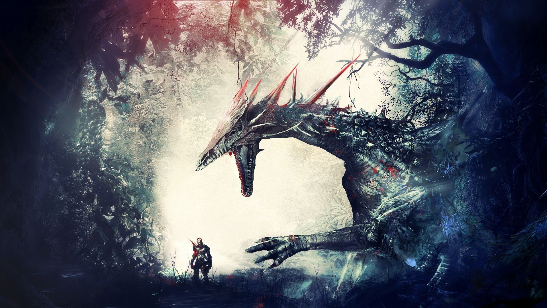 Dragon Vs Knight Wallpapers