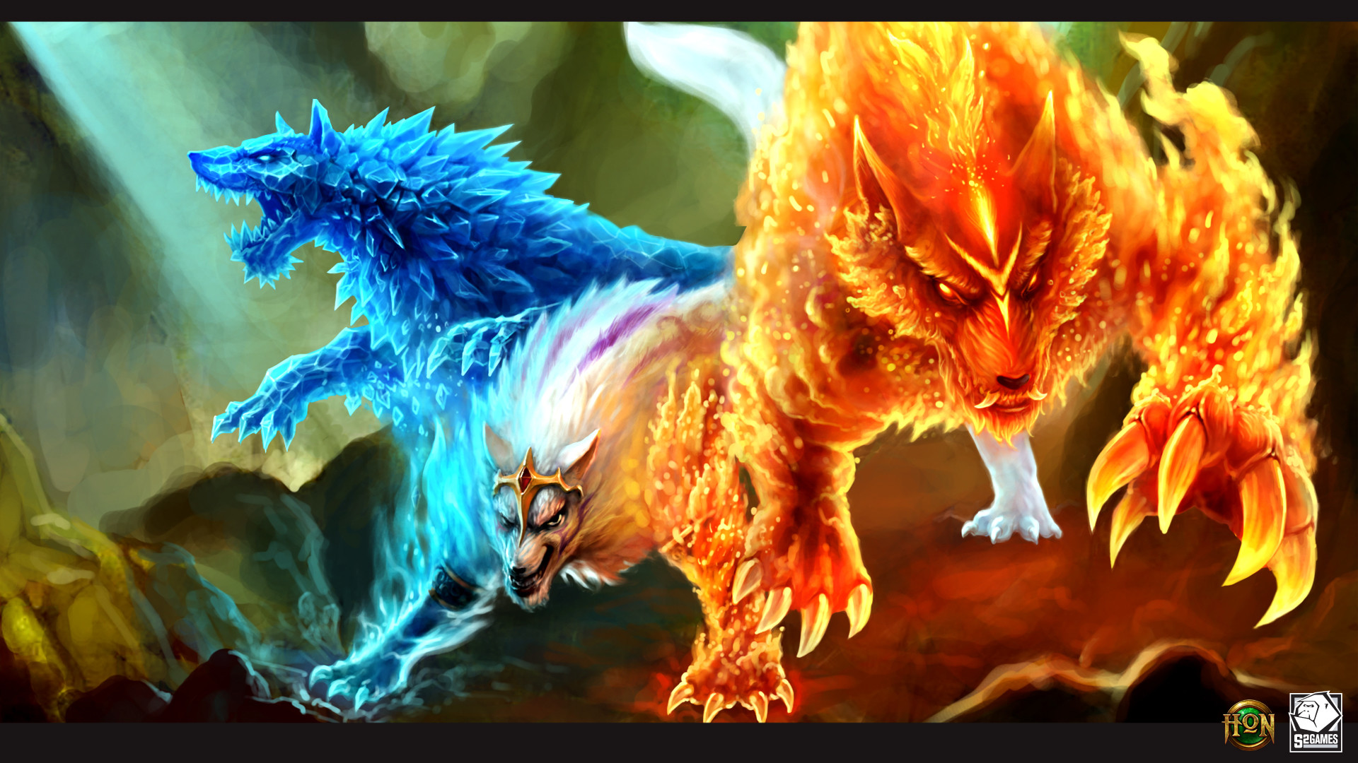 Dragon Wolf
 Wallpapers