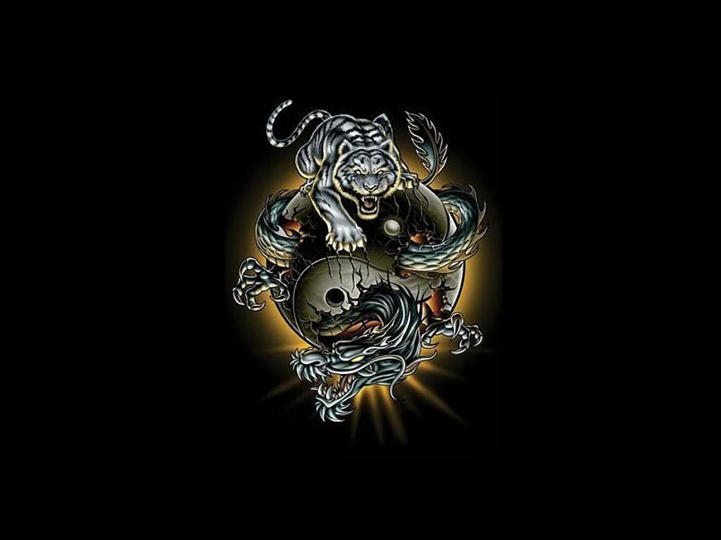 Dragon Yin Yang
 Wallpapers