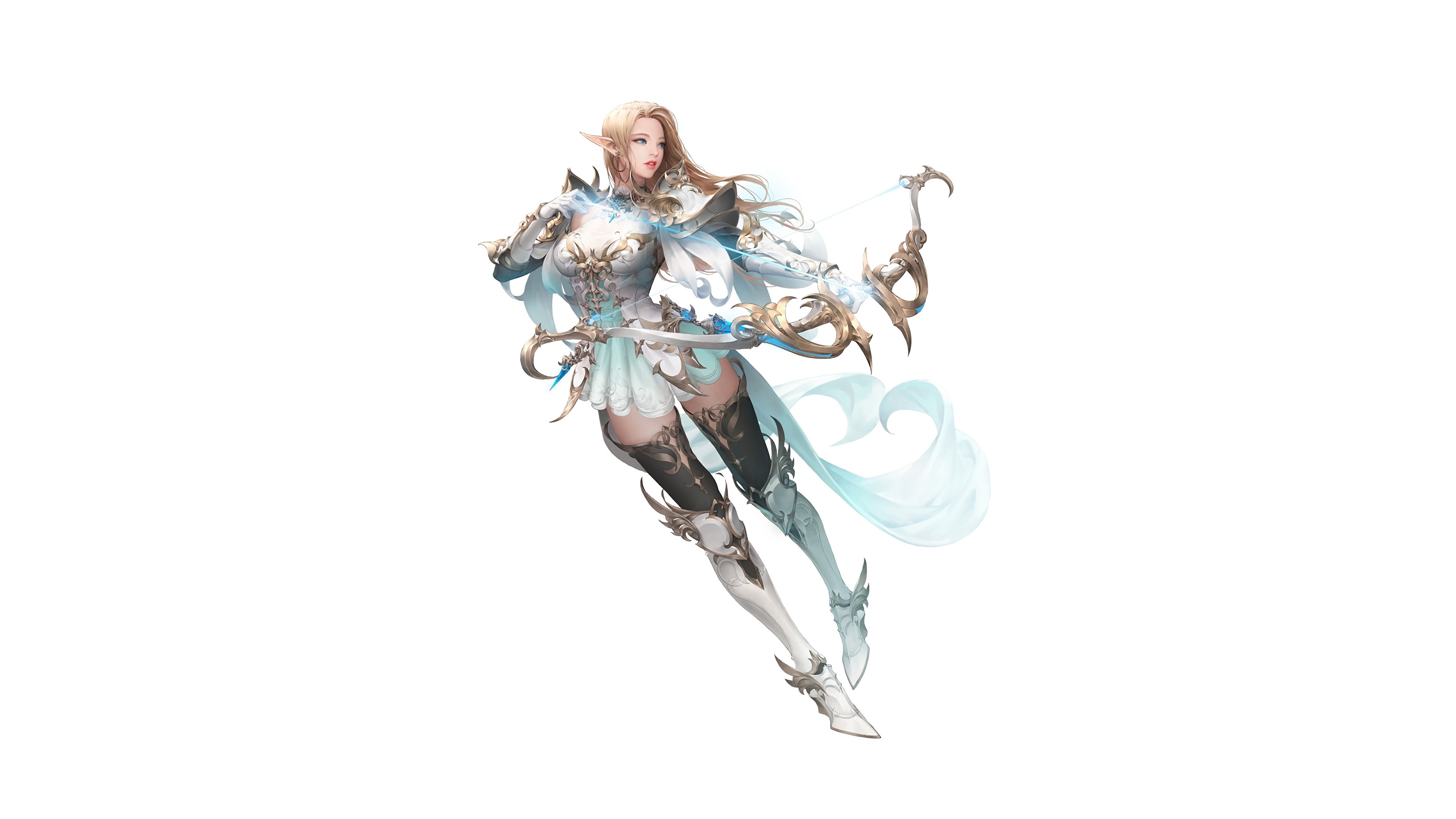 Elf  Woman Archer Warrior
 Wallpapers