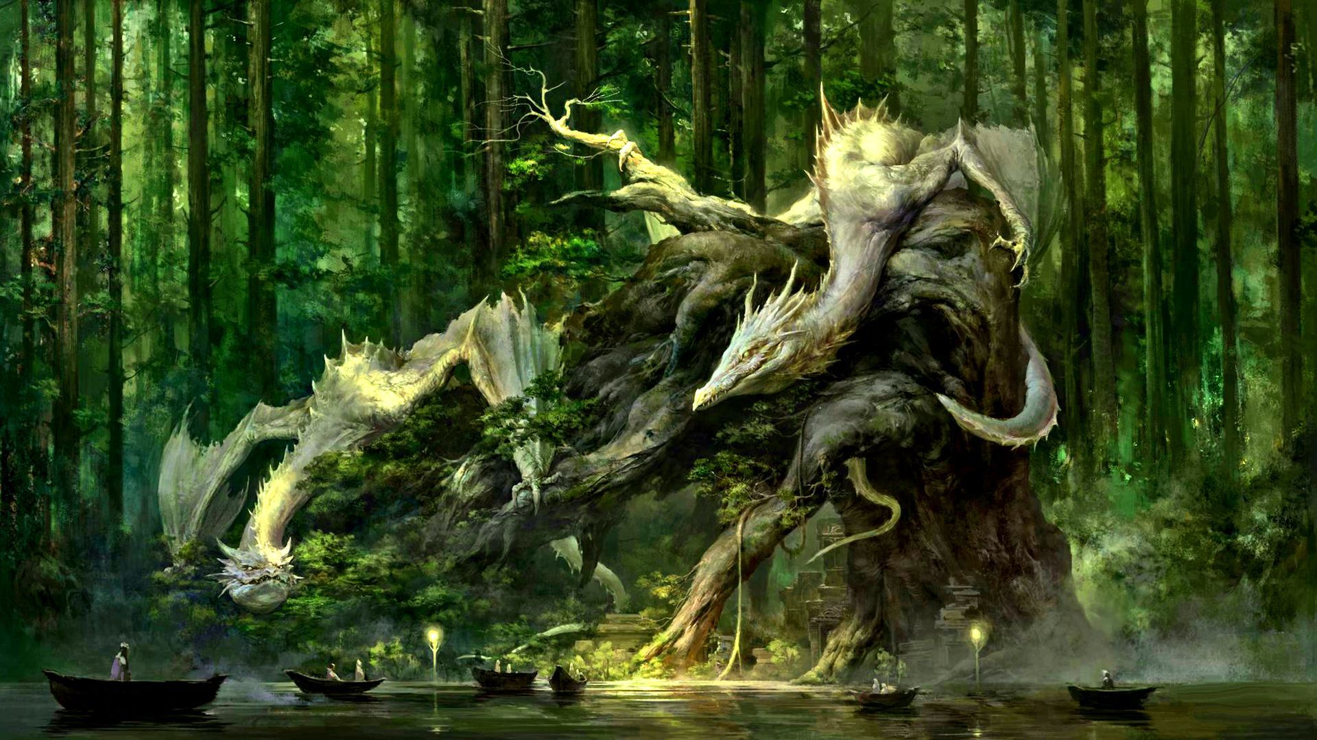 Elven Forest
 Wallpapers