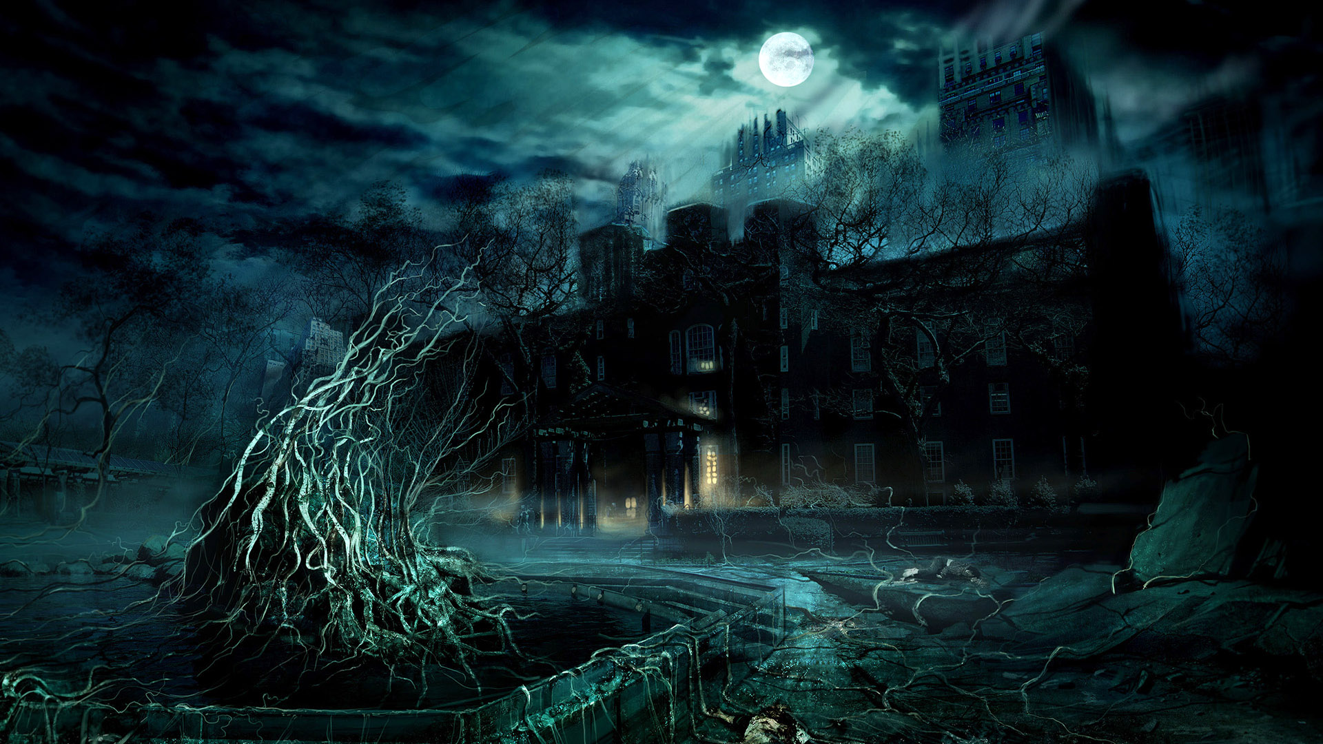 Evil Castle Dark Fantasy
 Wallpapers