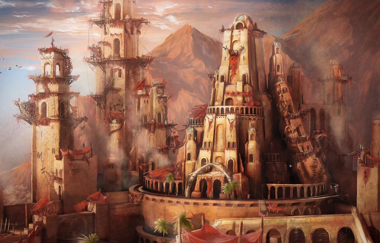 Fantasy Ancient City
 Wallpapers