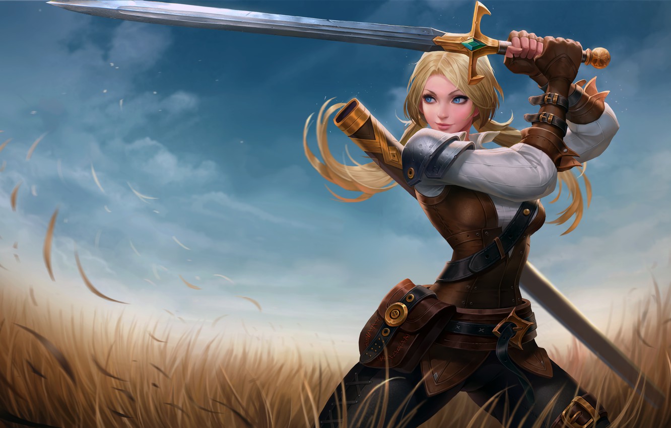 Fantasy Digital Blonde Women
 Wallpapers