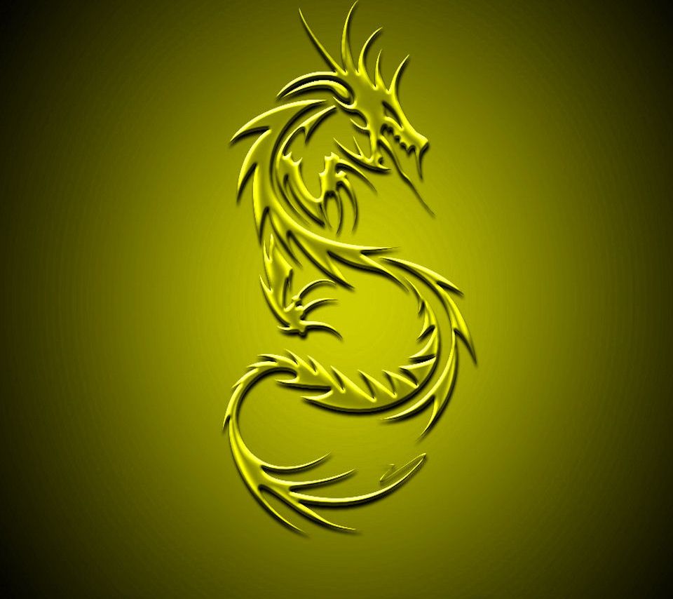 Fantasy Dragon Face Yellow Eyes
 Wallpapers