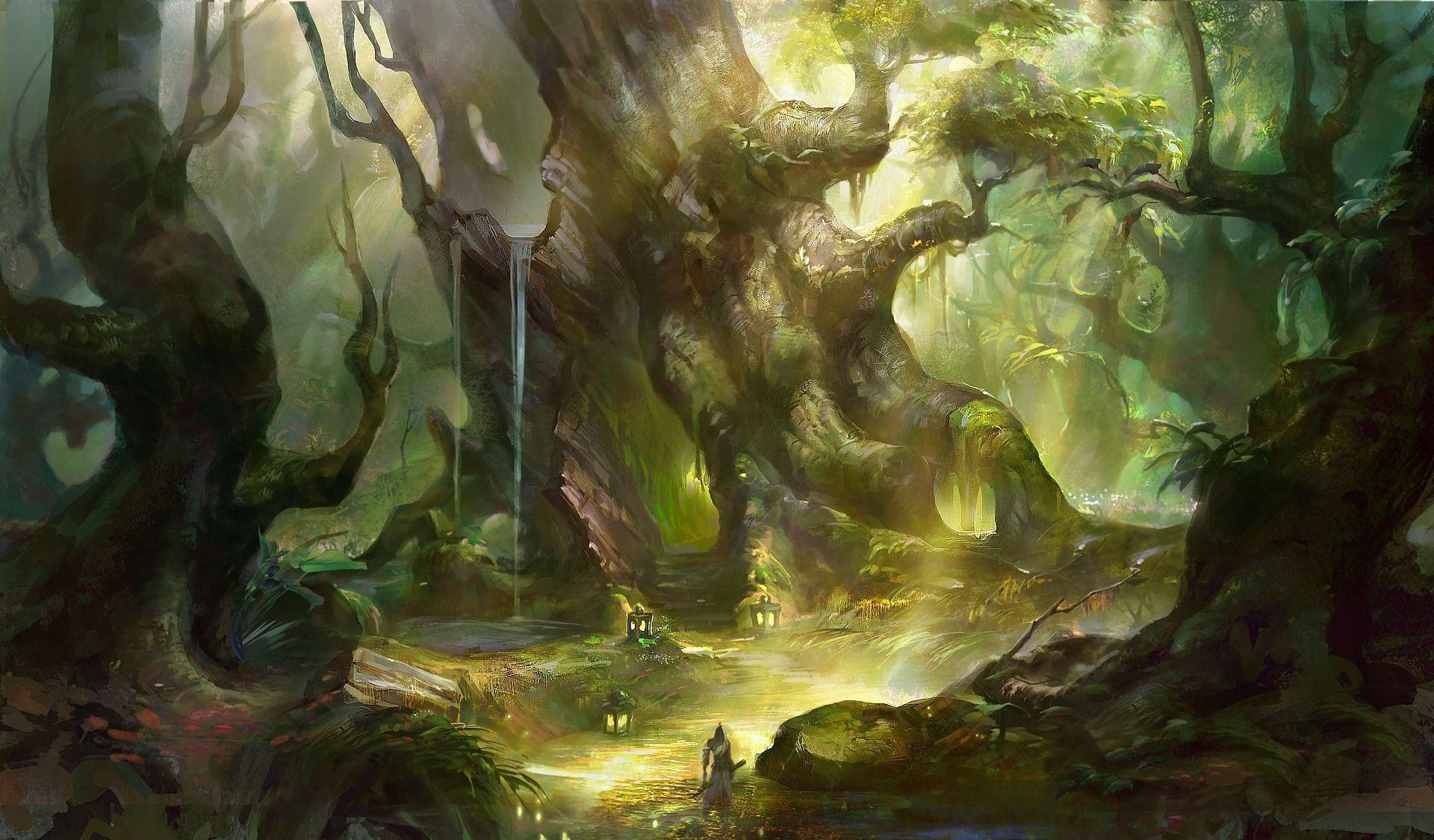 Fantasy Forest Art
 Wallpapers