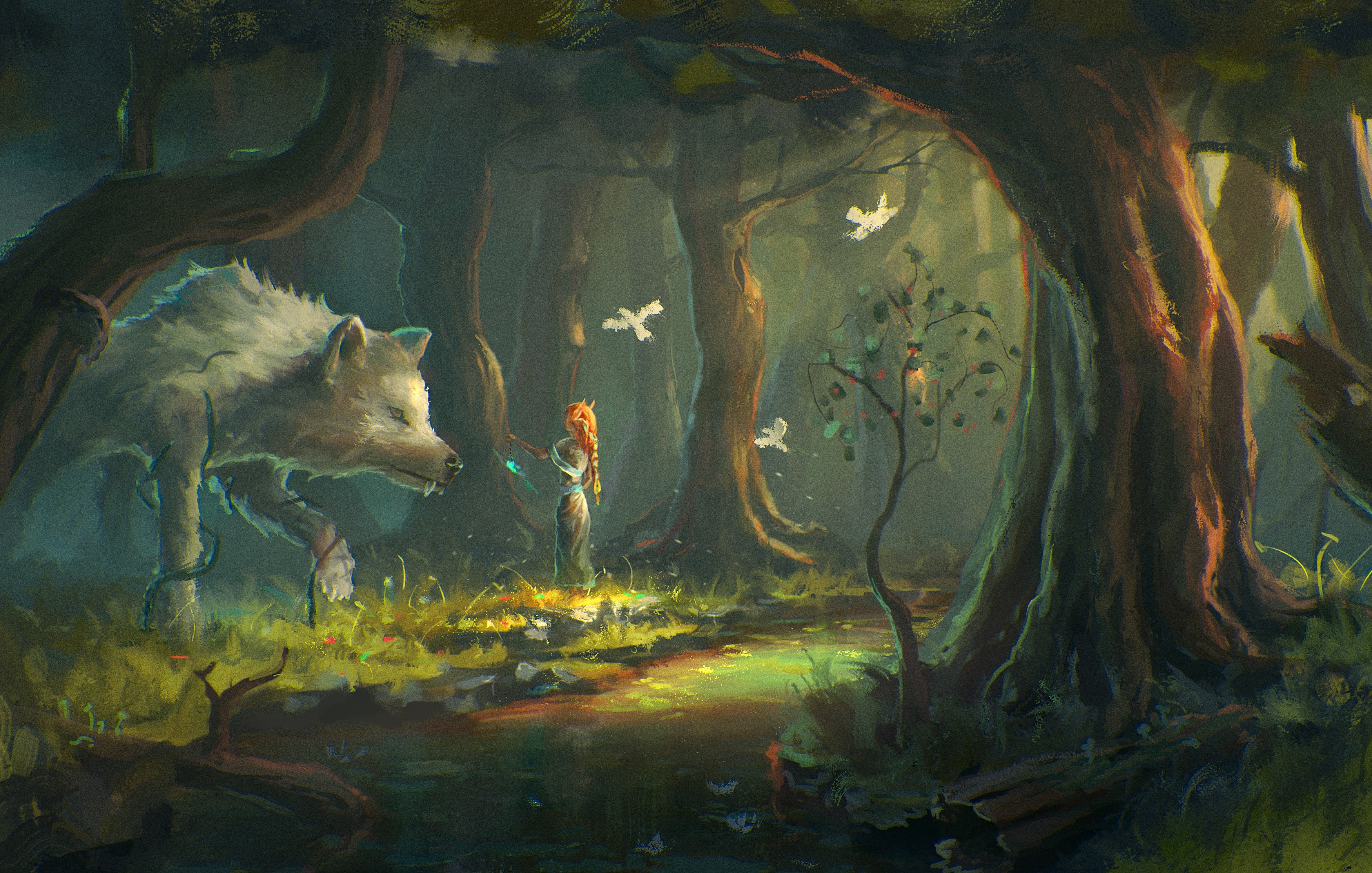 Fantasy Forest Art
 Wallpapers