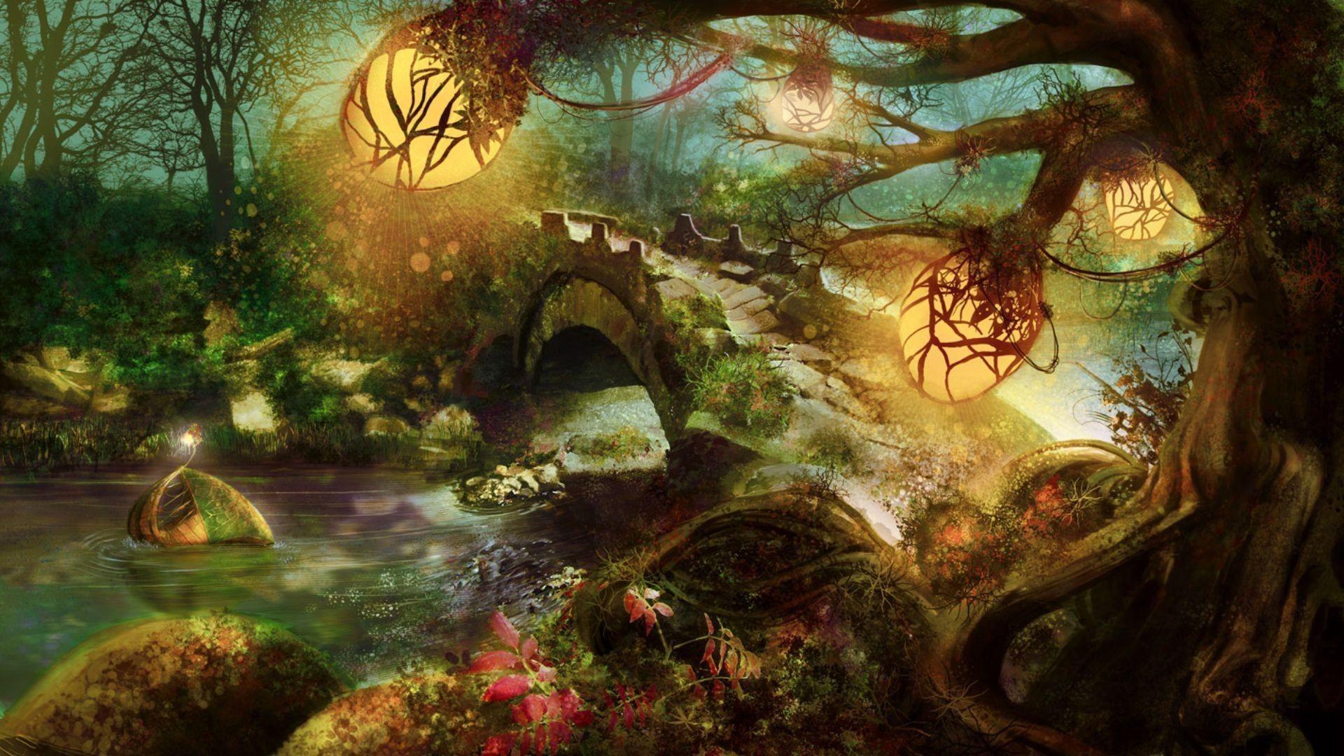 Fantasy Forest Art
 Wallpapers