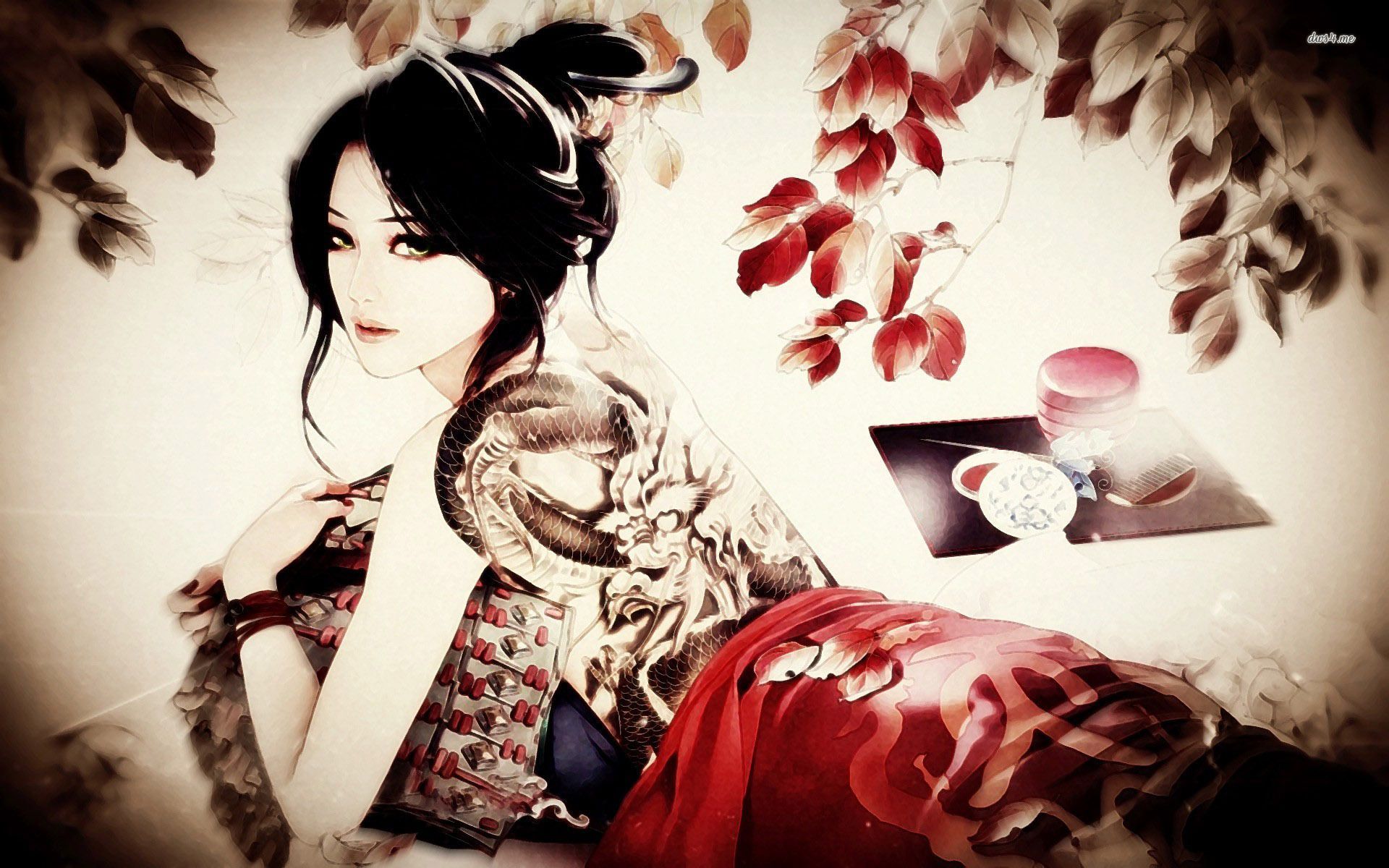 Fantasy Geisha Wallpapers