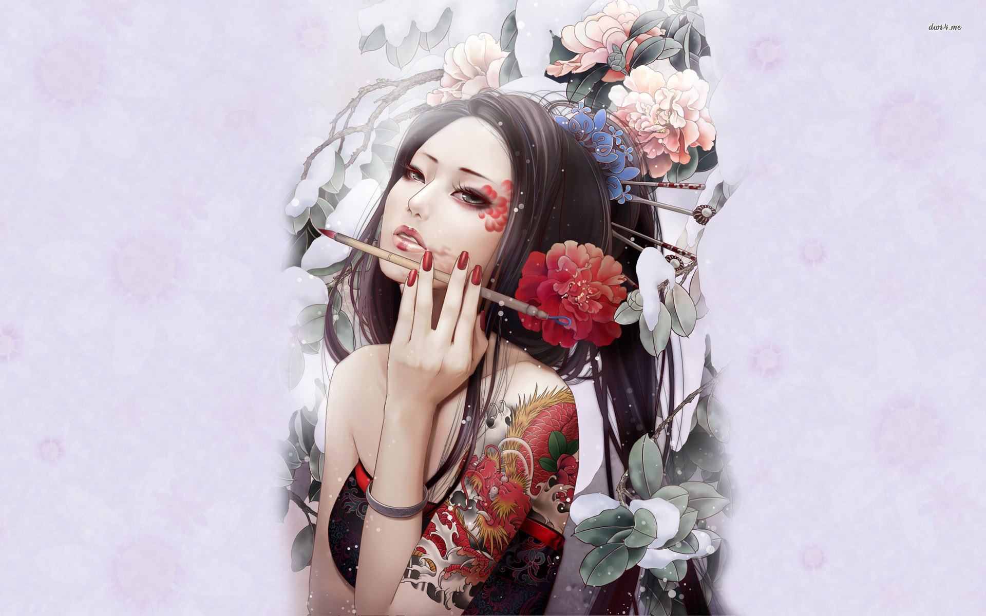 Fantasy Geisha Wallpapers