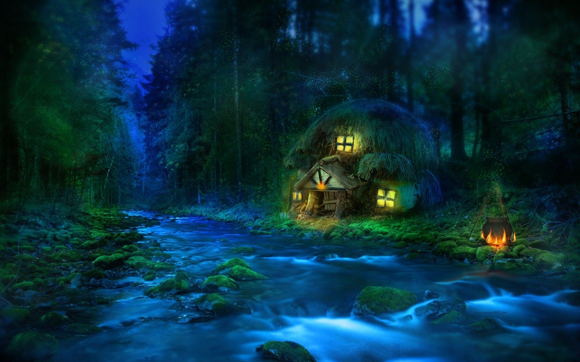 Fantasy House Wallpapers