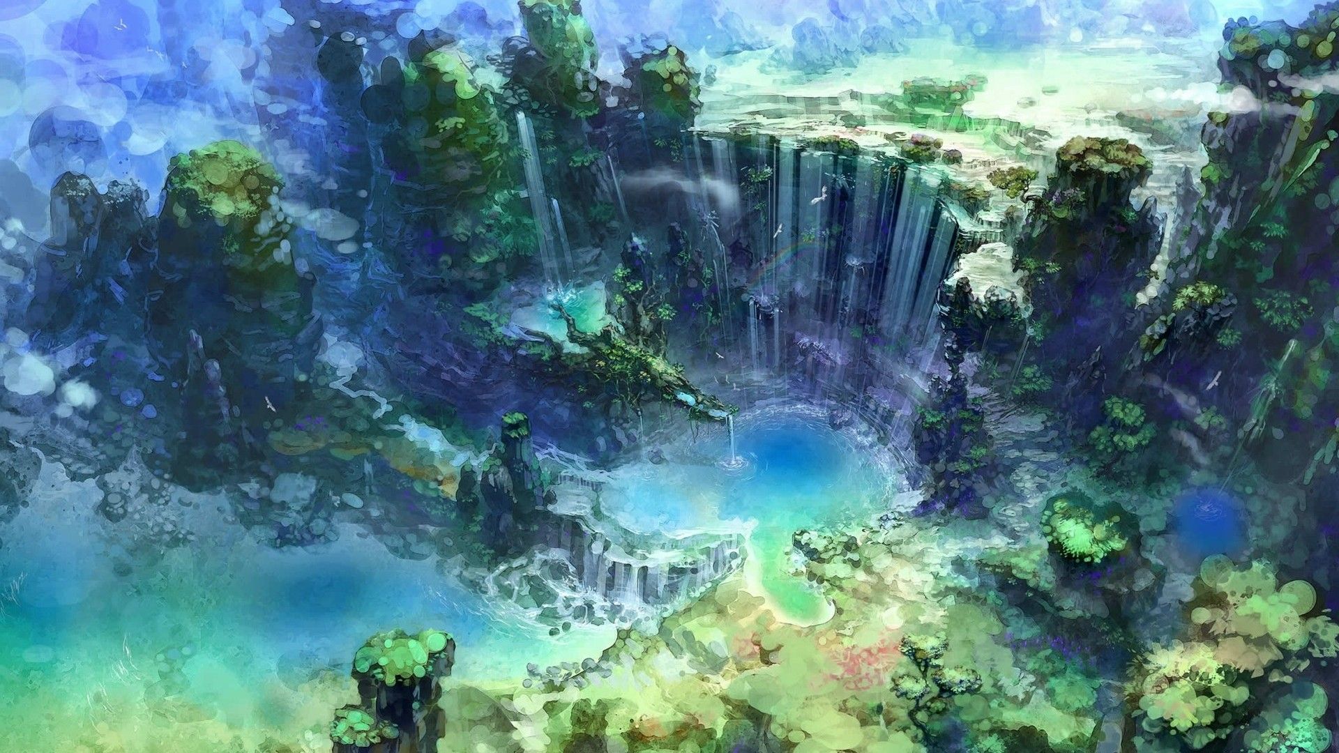 Fantasy Lagoon Wallpapers