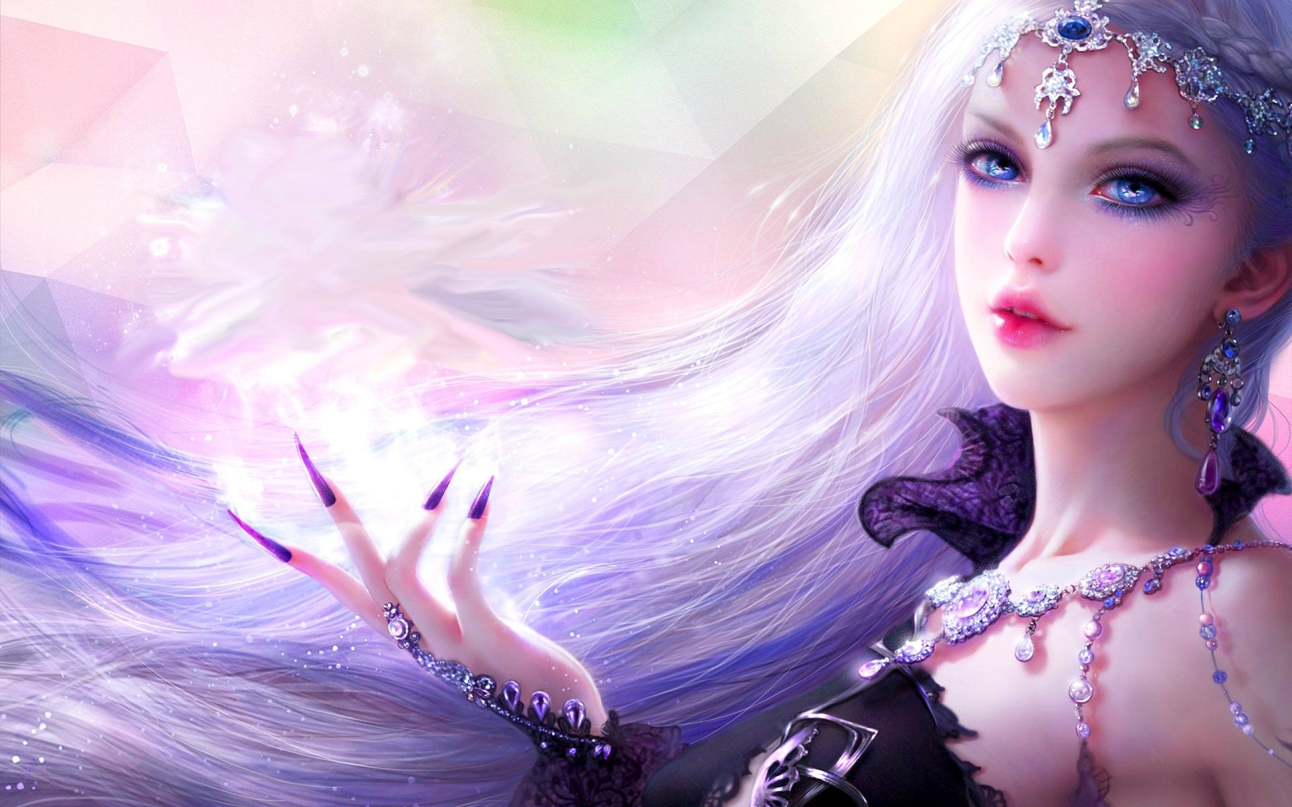 Fantasy Magical Girl
 Wallpapers